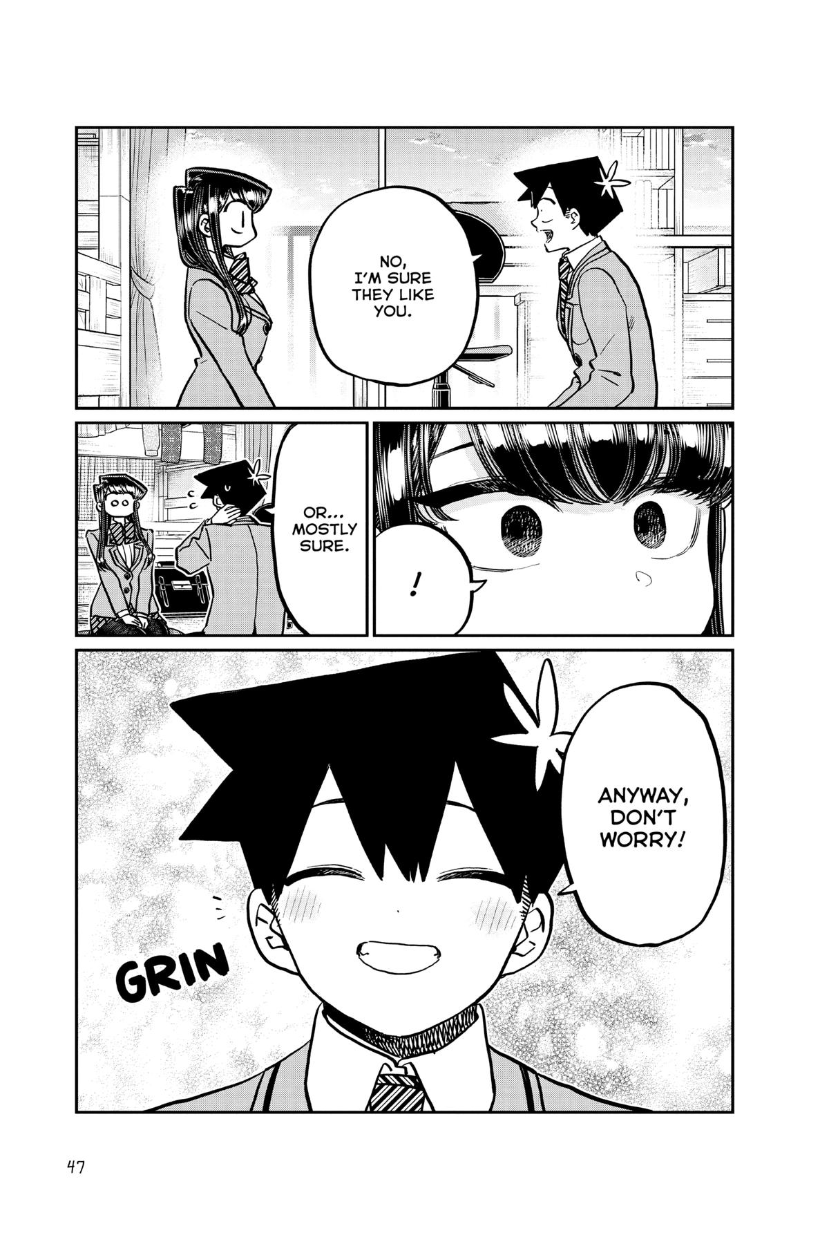 Komi Can’t Communicate Chapter 340