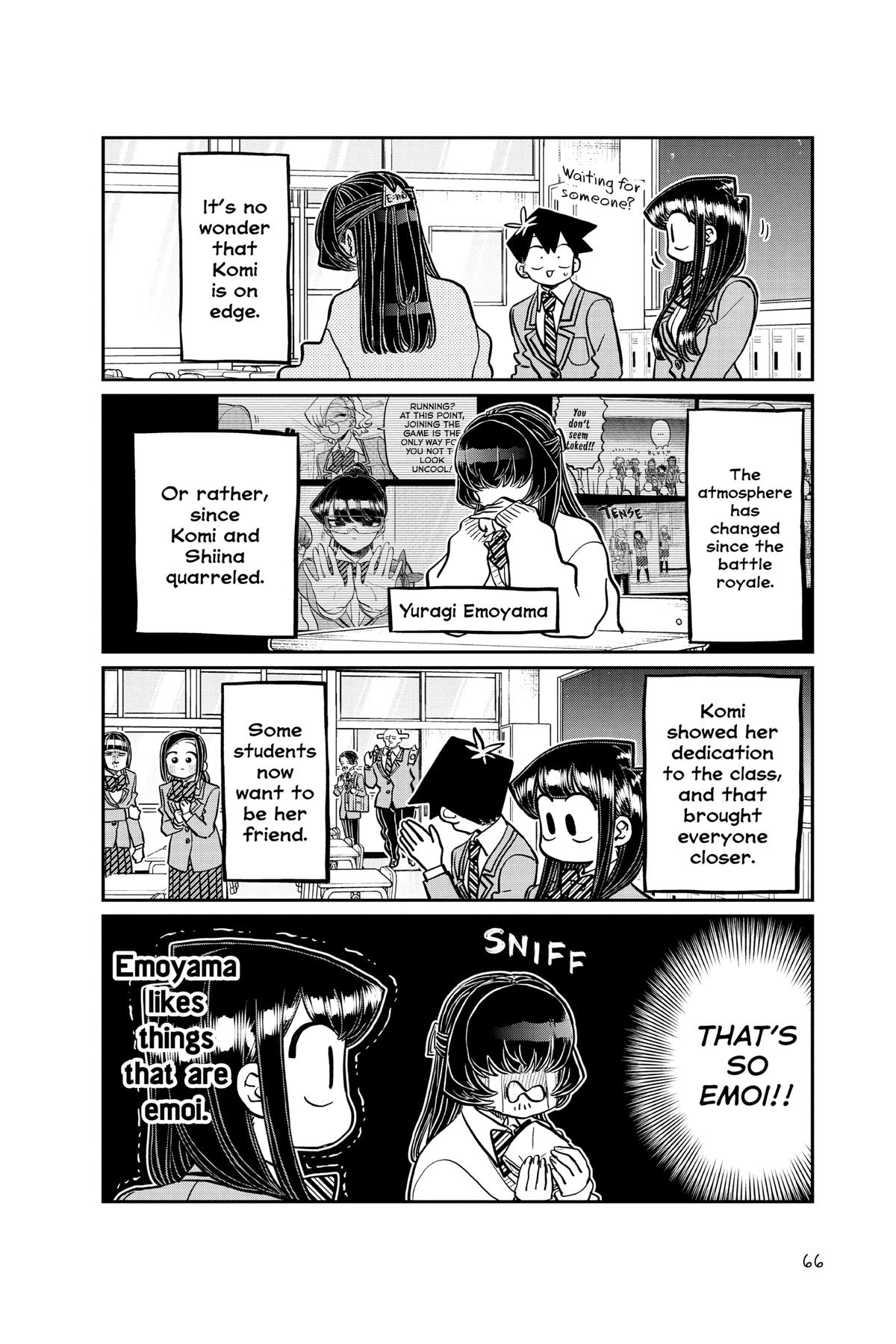 Komi Can’t Communicate Chapter 341