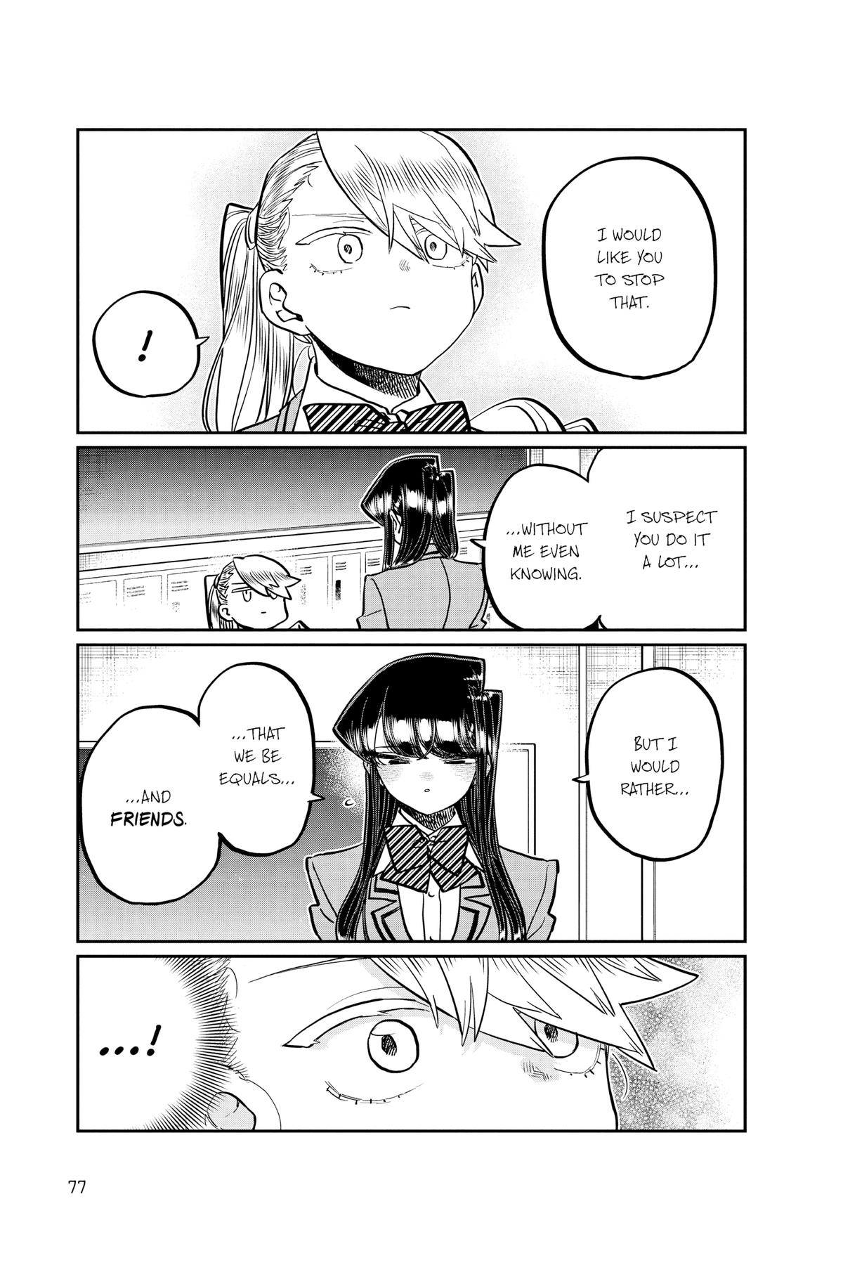 Komi Can’t Communicate Chapter 342