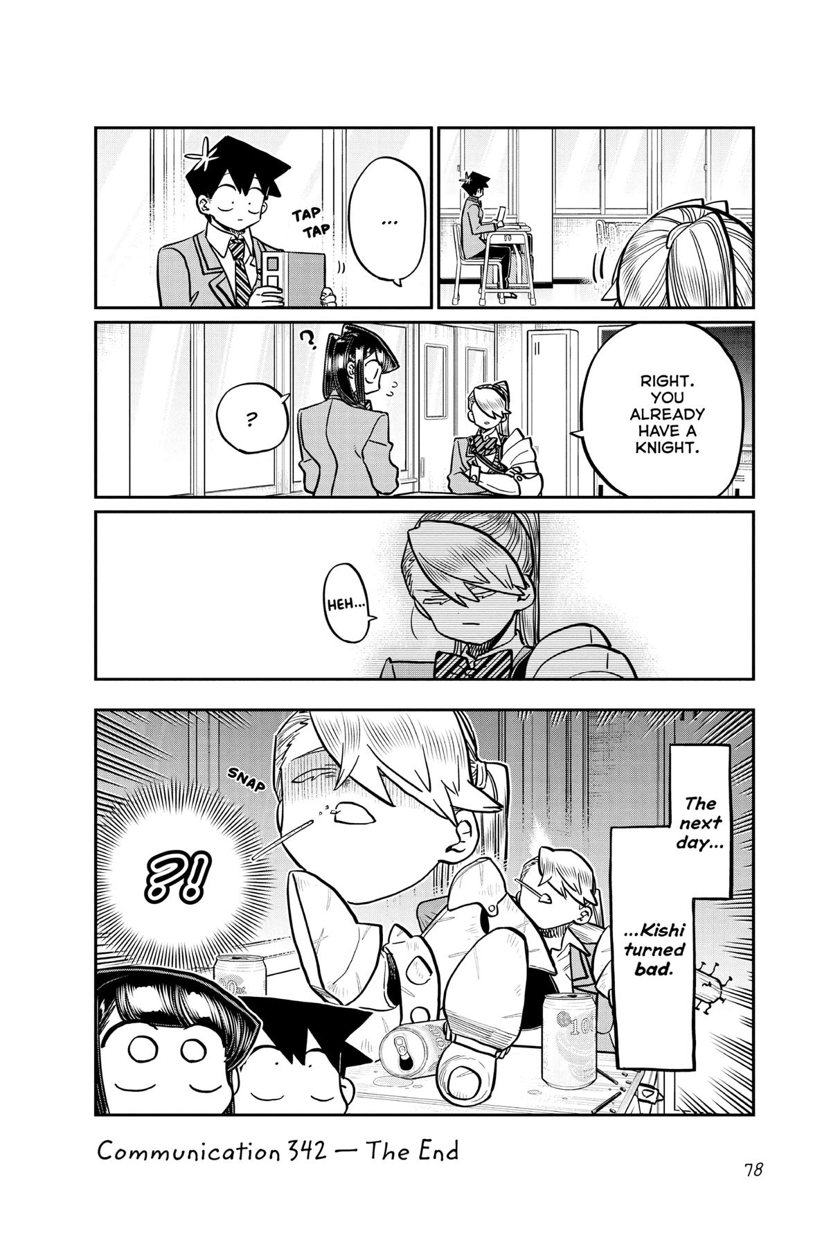 Komi Can’t Communicate Chapter 342