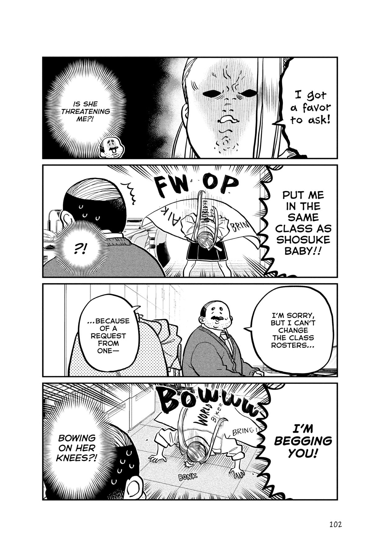 Komi Can’t Communicate Chapter 344