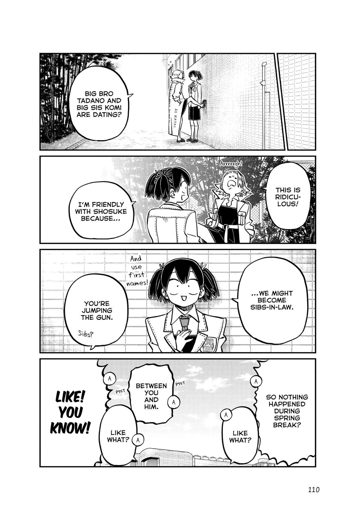 Komi Can’t Communicate Chapter 344
