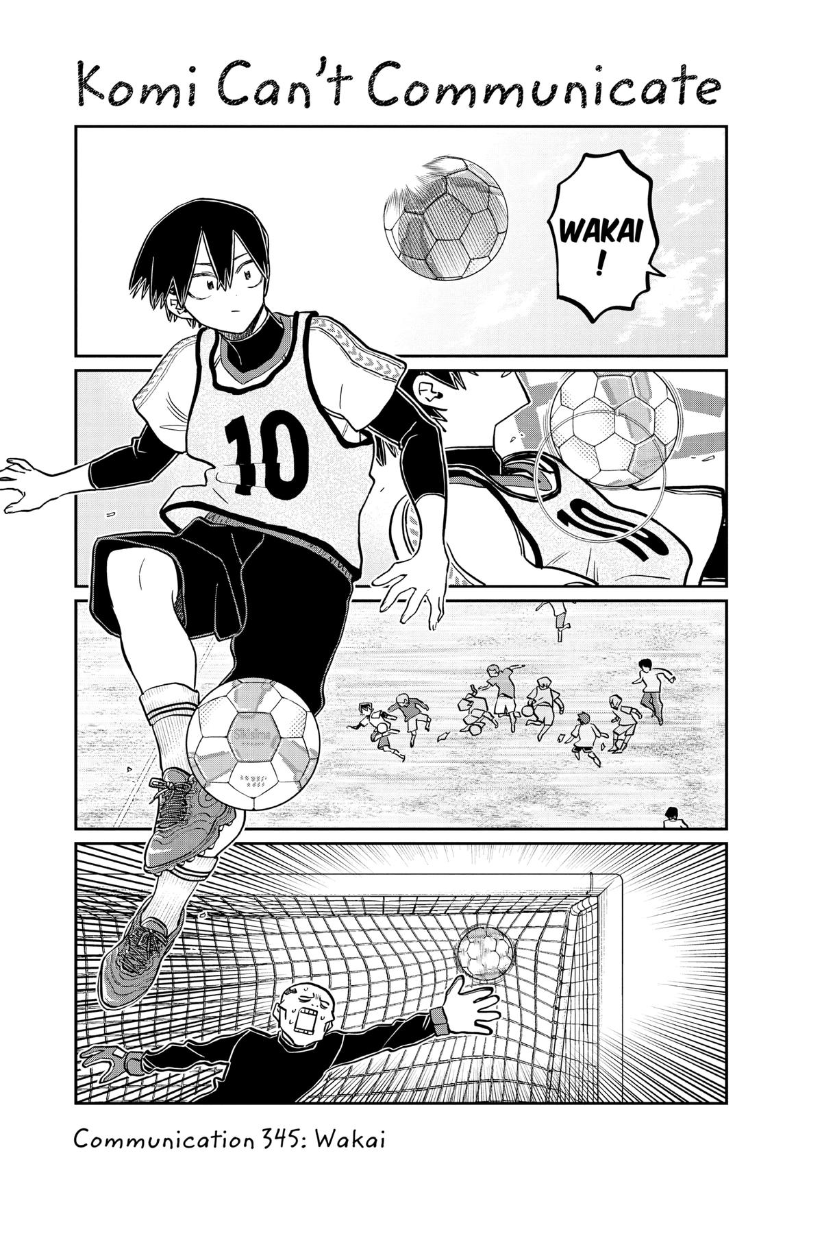 Komi Can’t Communicate Chapter 345