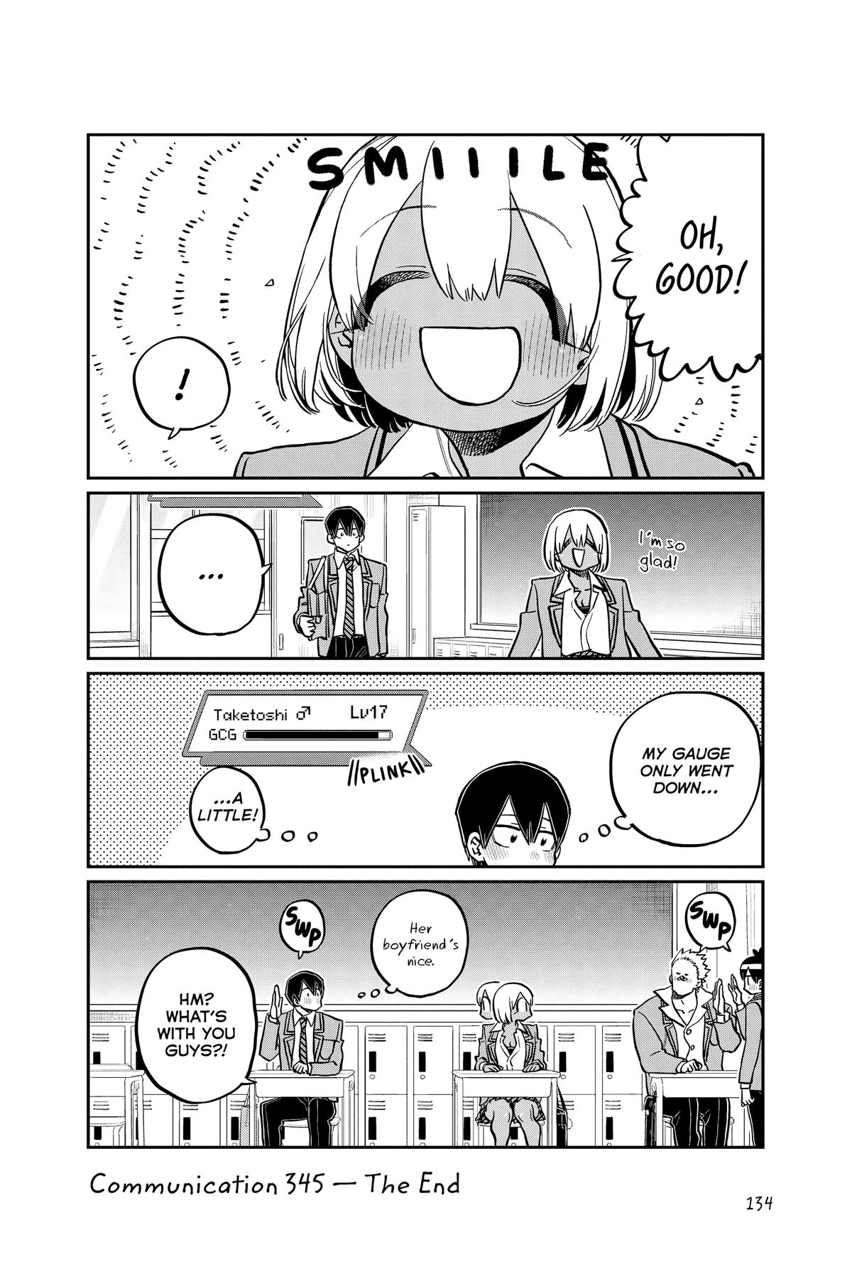 Komi Can’t Communicate Chapter 345