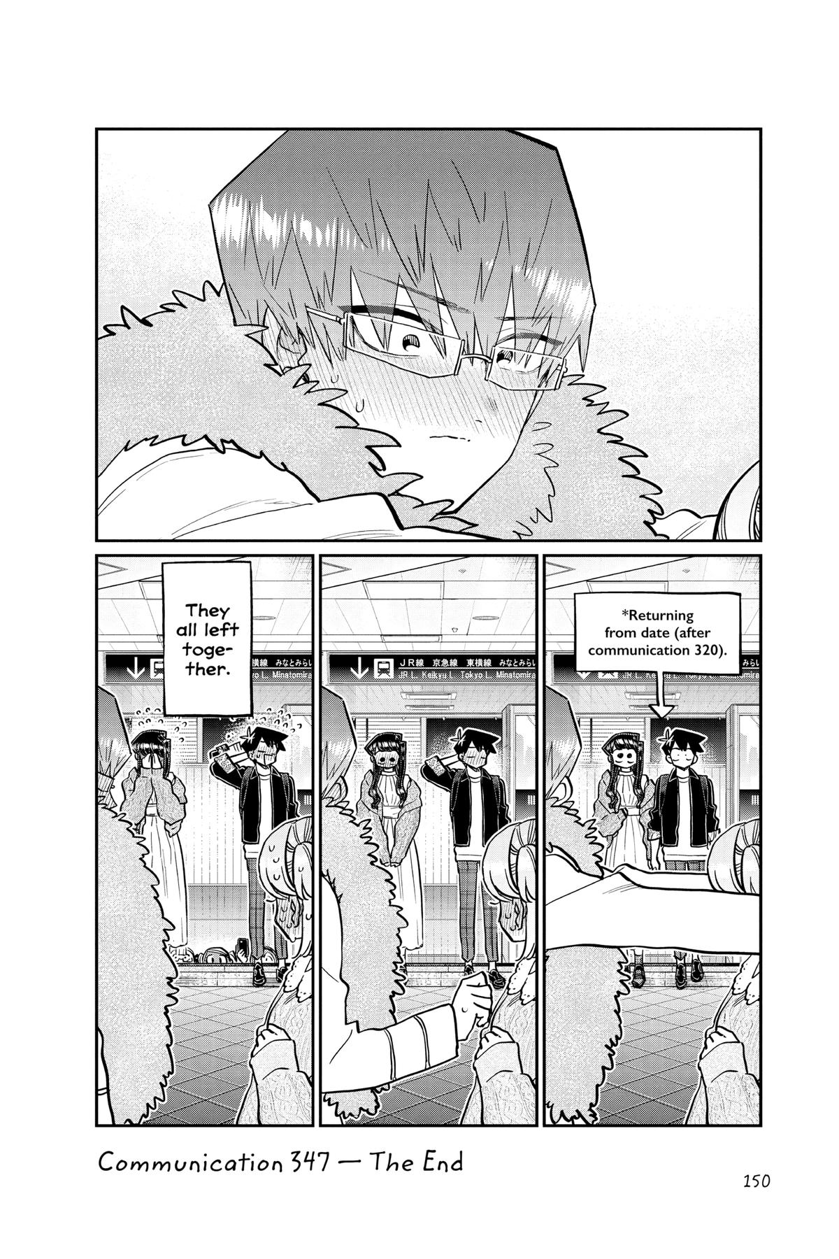 Komi Can’t Communicate Chapter 347