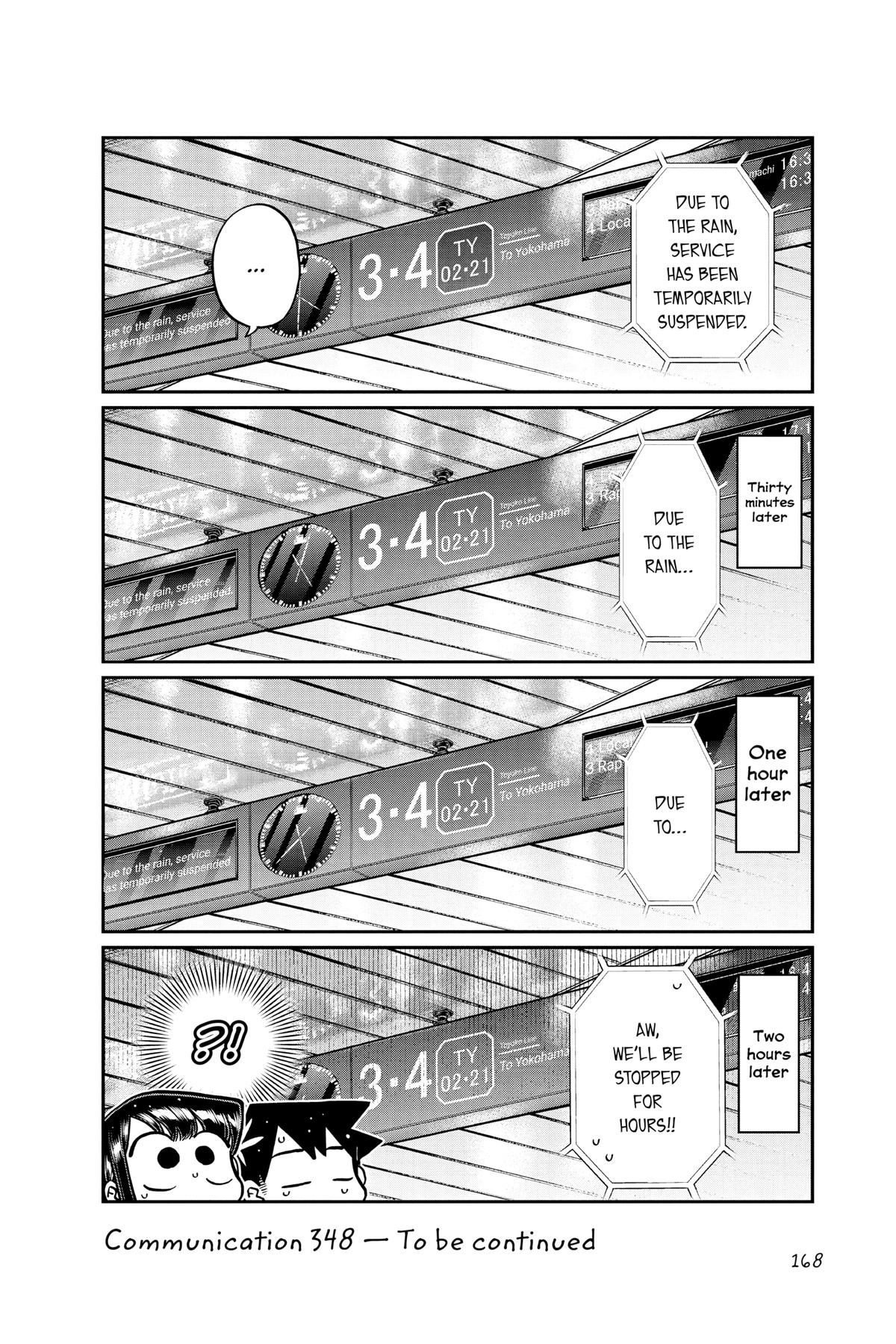 Komi Can’t Communicate Chapter 348