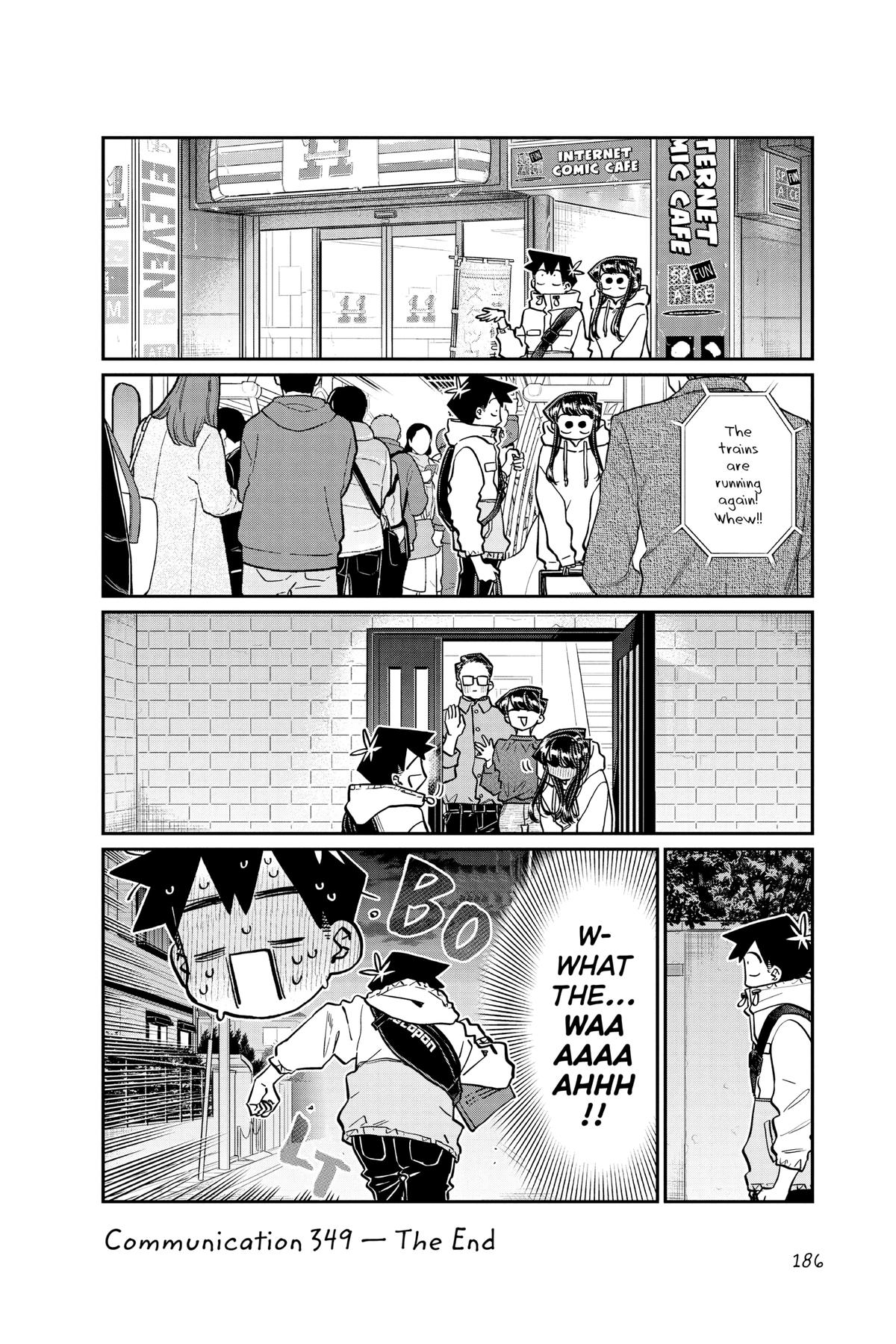 Komi Can’t Communicate Chapter 349