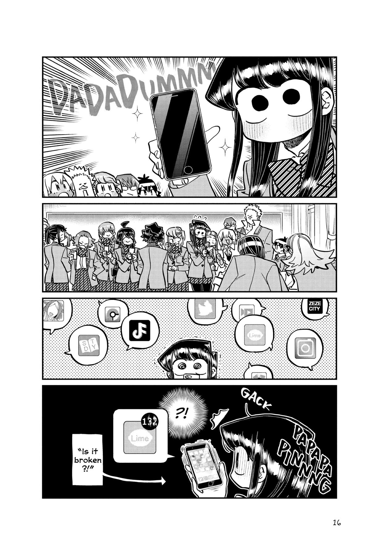 Komi Can’t Communicate Chapter 350