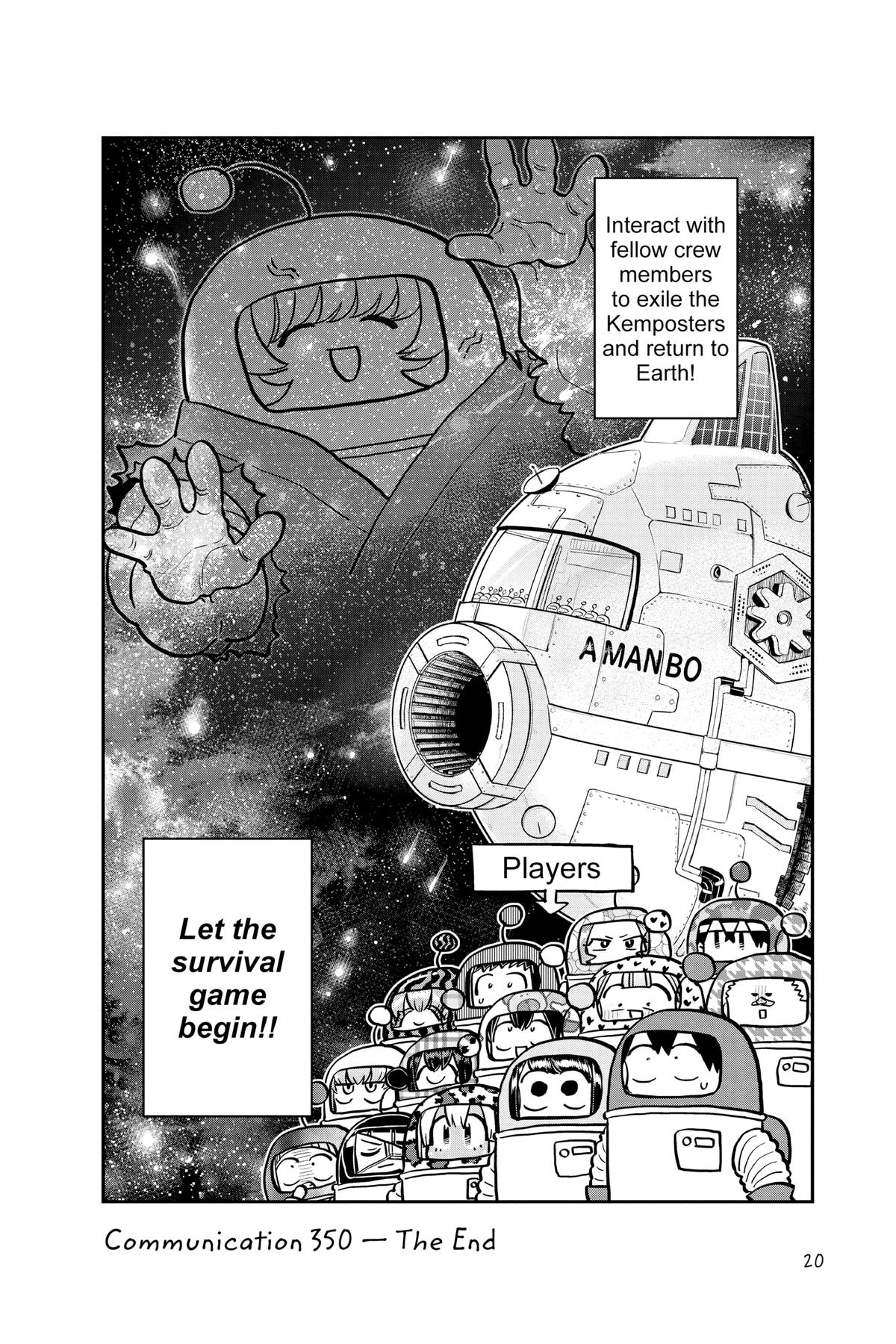 Komi Can’t Communicate Chapter 350