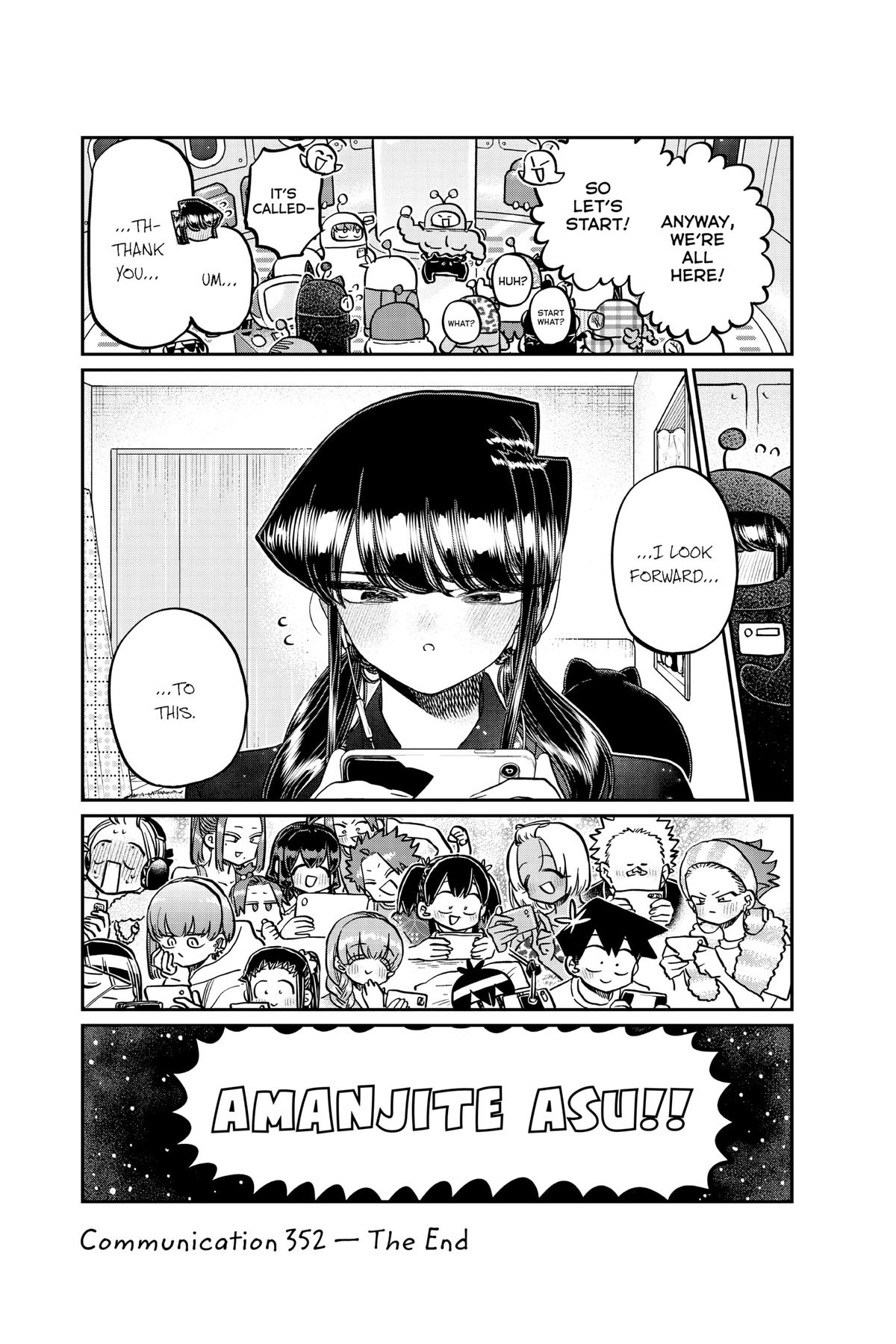 Komi Can’t Communicate Chapter 352