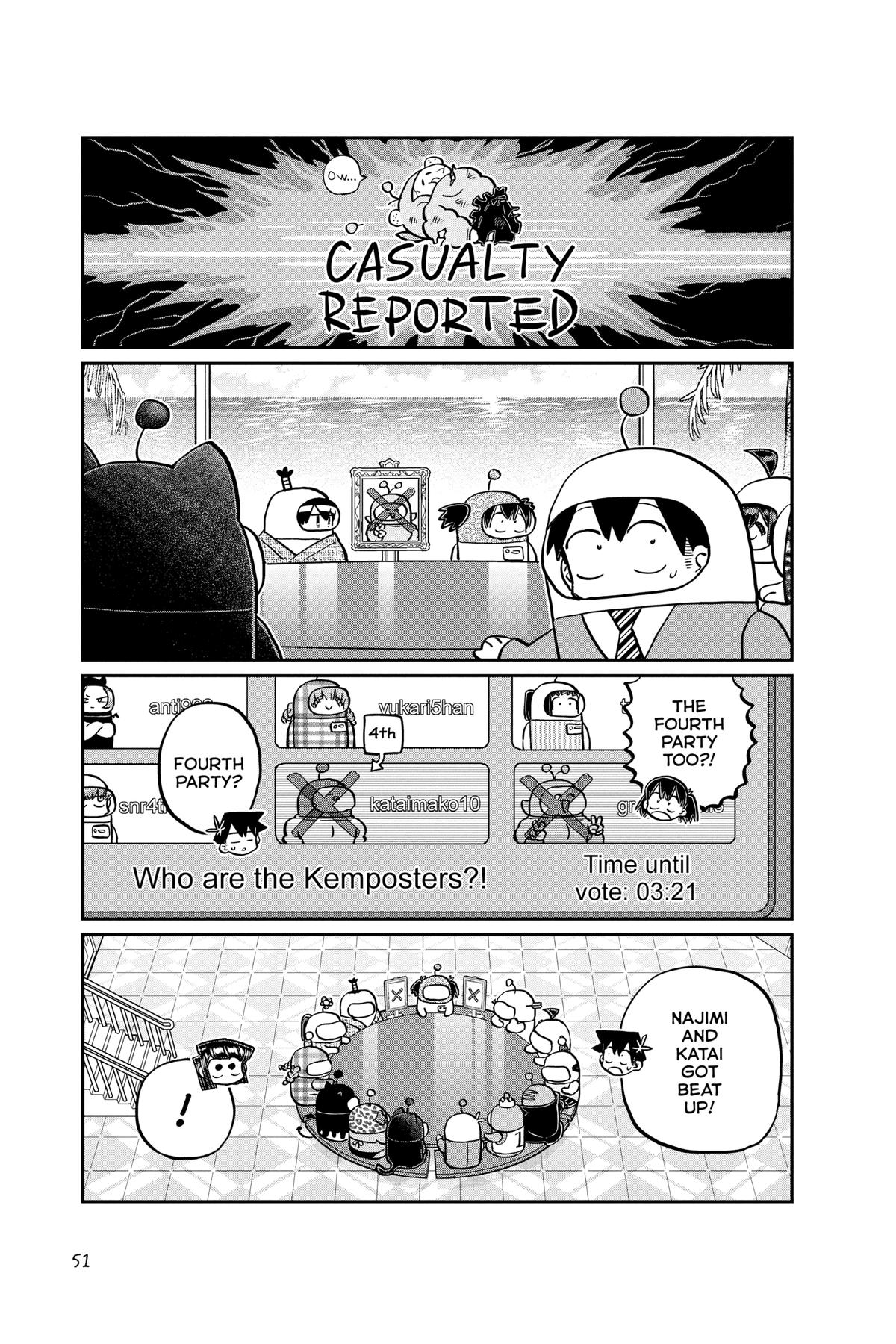 Komi Can’t Communicate Chapter 354