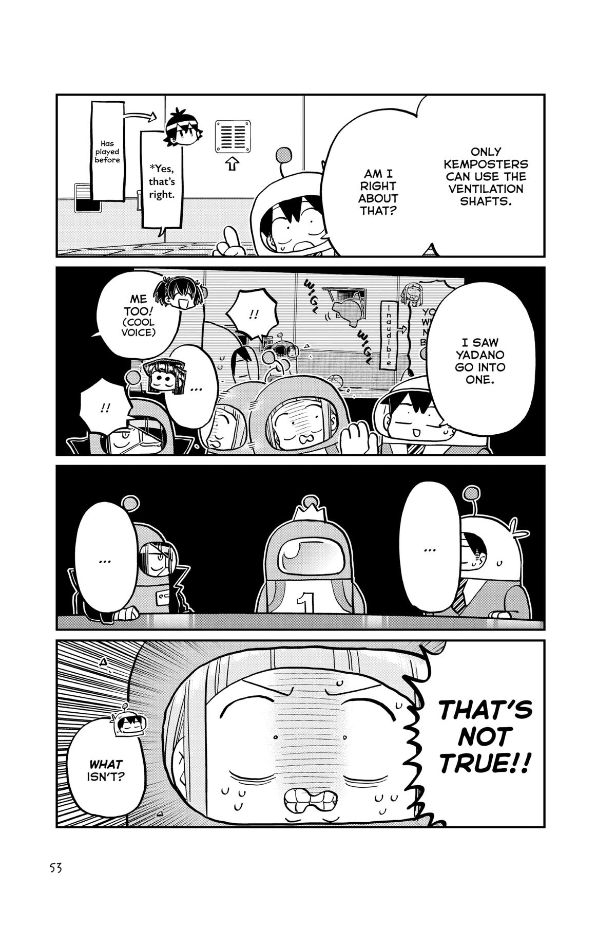 Komi Can’t Communicate Chapter 354