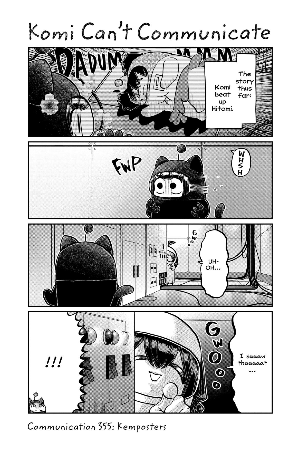 Komi Can’t Communicate Chapter 355