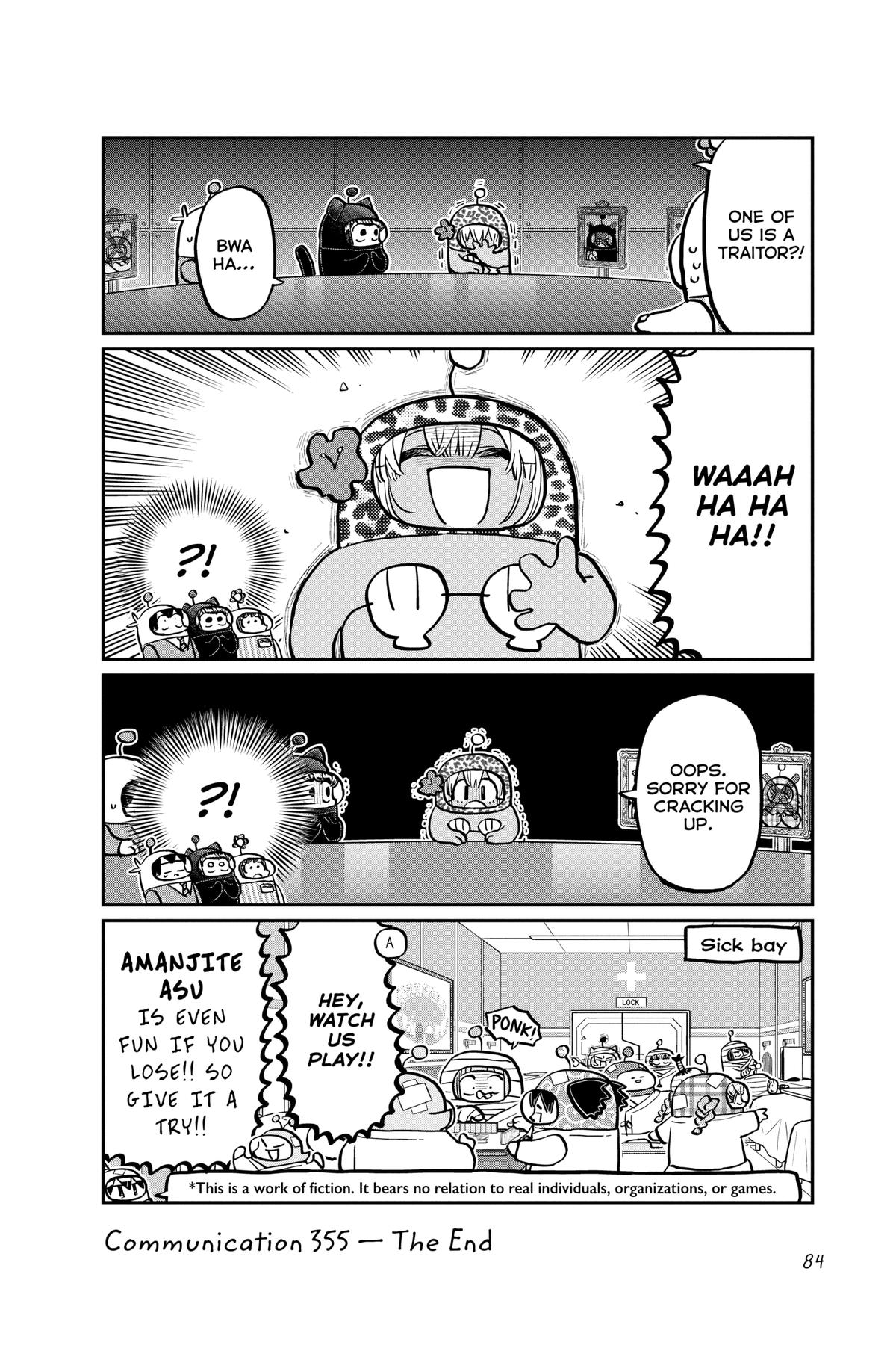 Komi Can’t Communicate Chapter 355