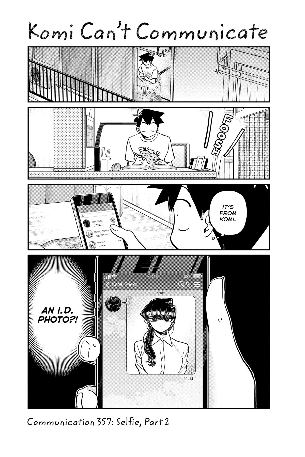 Komi Can’t Communicate Chapter 357