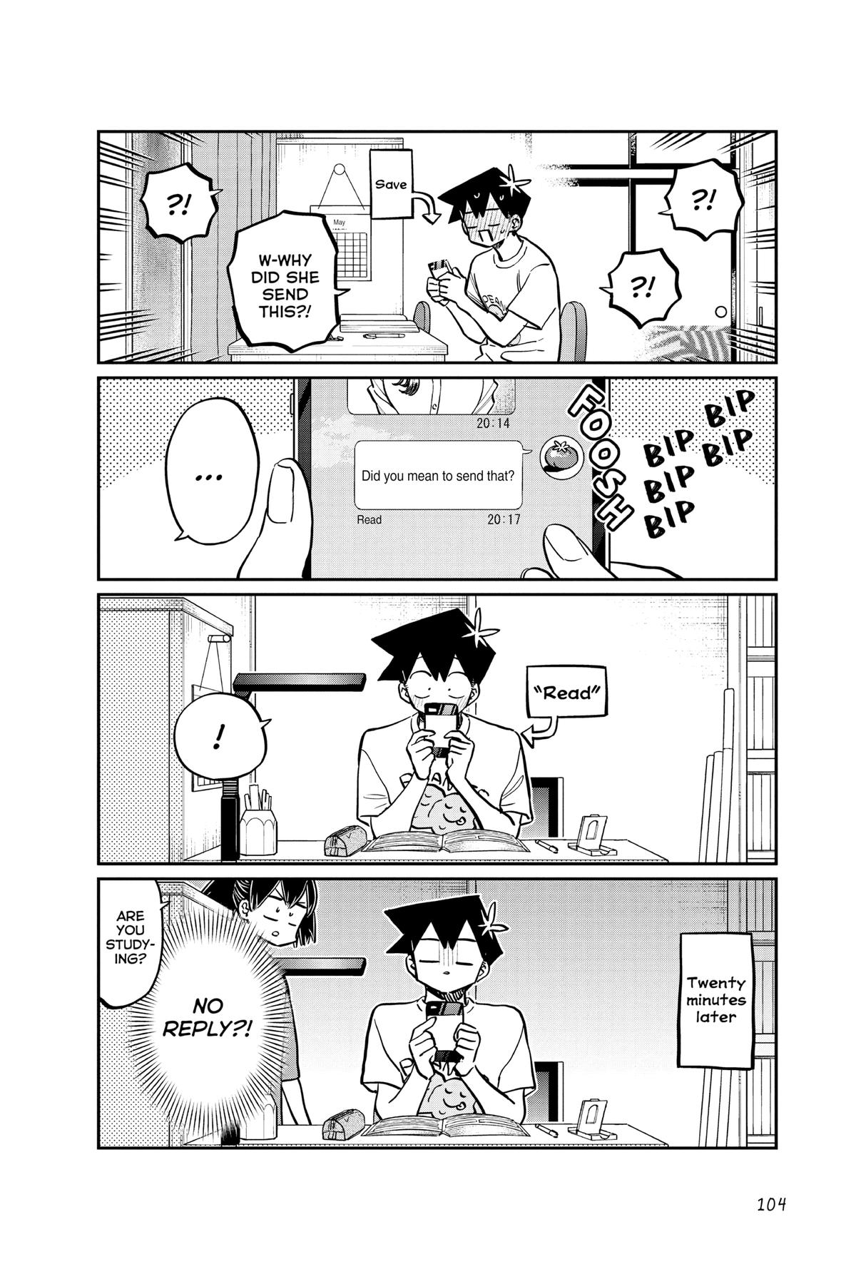 Komi Can’t Communicate Chapter 357
