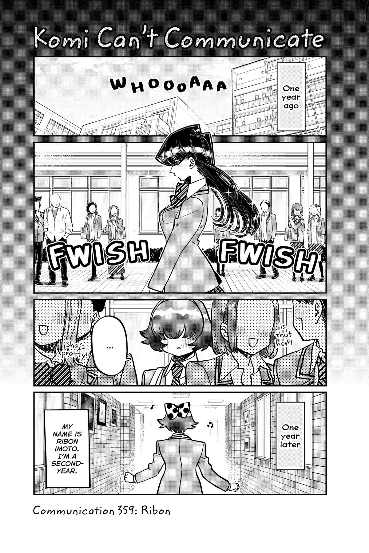 Komi Can’t Communicate Chapter 359