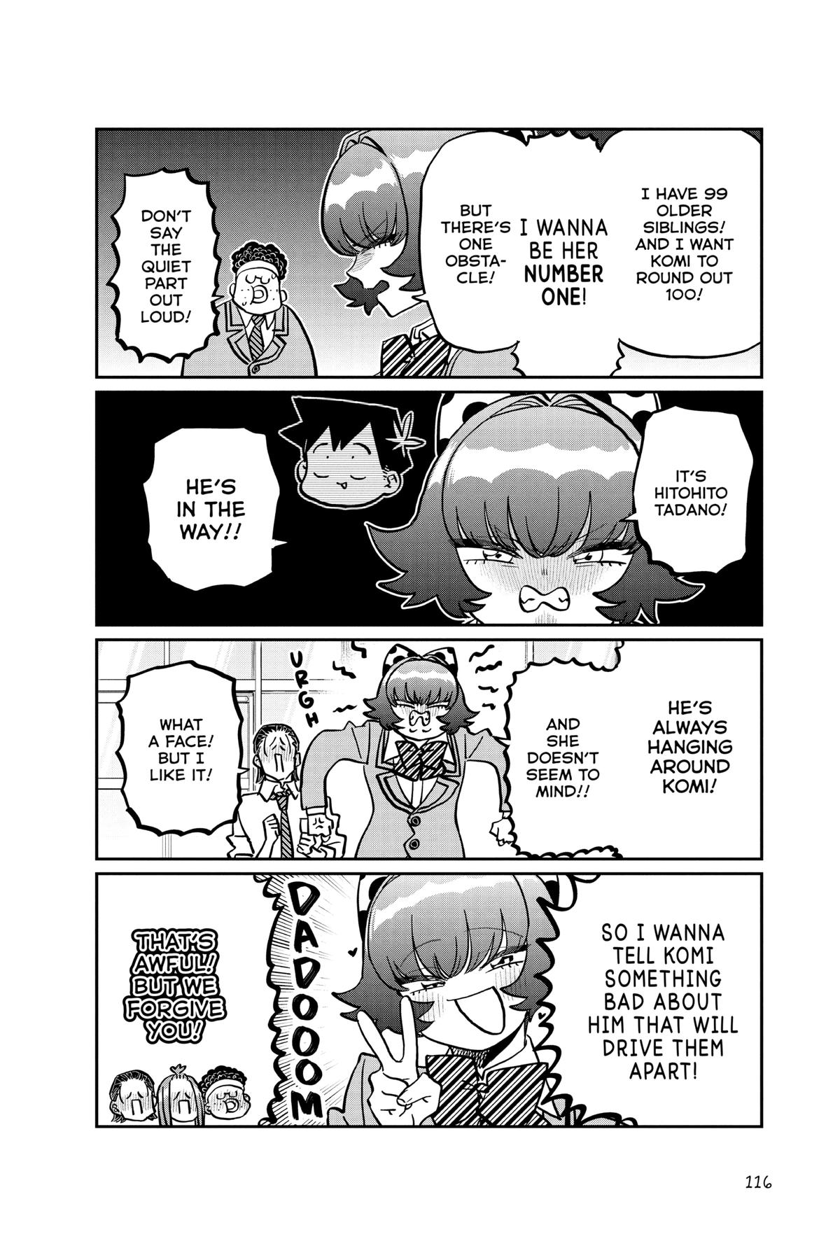 Komi Can’t Communicate Chapter 359