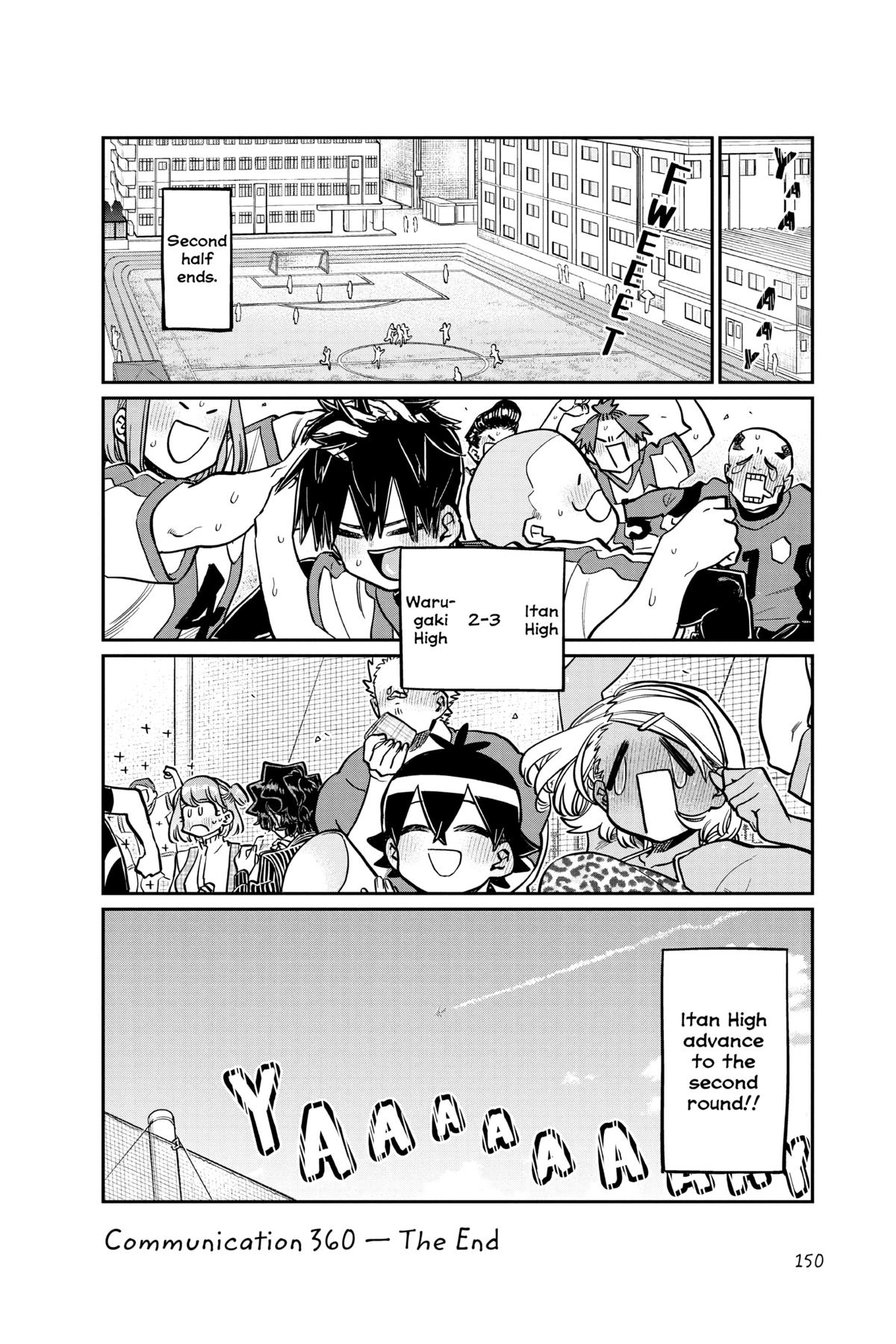 Komi Can’t Communicate Chapter 360