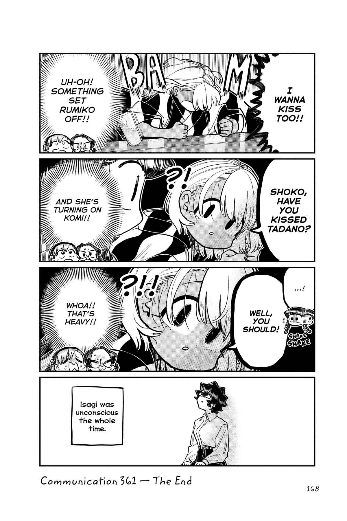 Komi Can’t Communicate Chapter 361