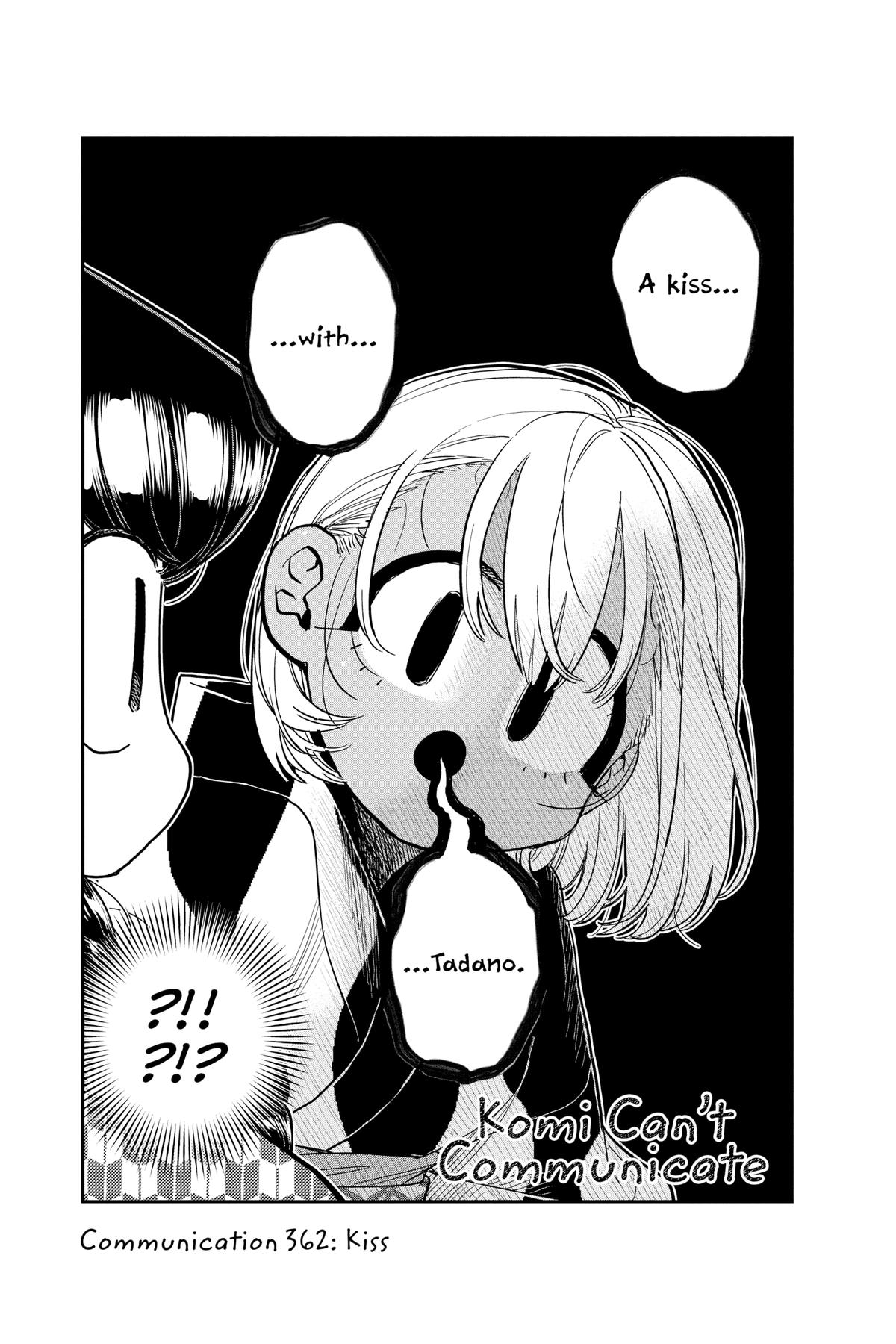 Komi Can’t Communicate Chapter 362