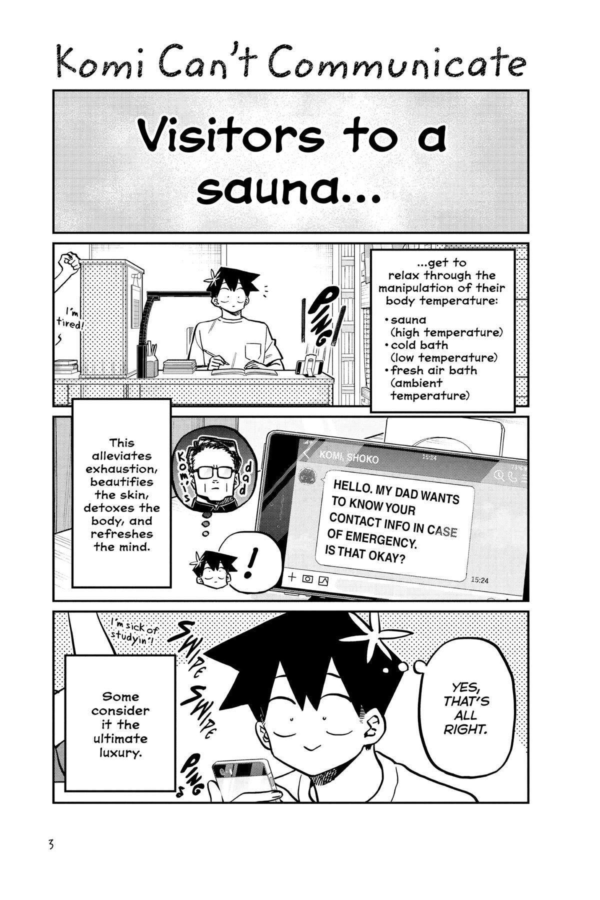 Komi Can’t Communicate Chapter 364