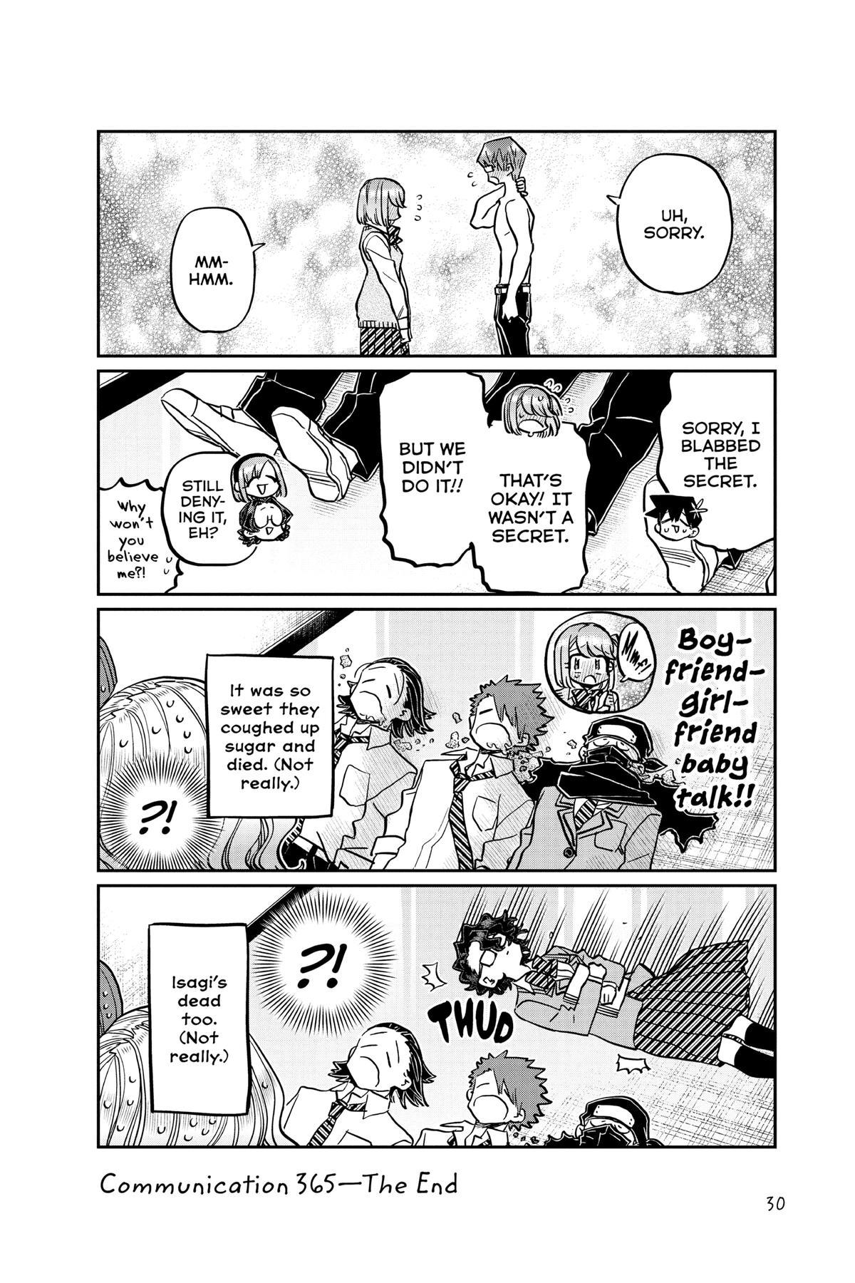 Komi Can’t Communicate Chapter 365