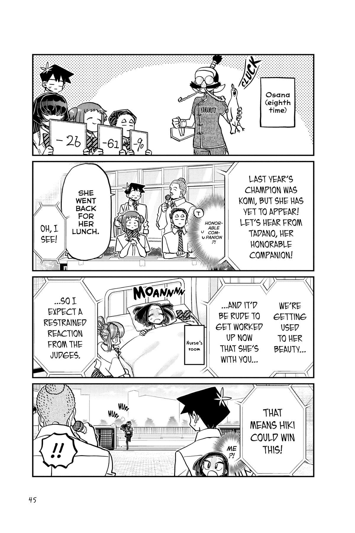Komi Can’t Communicate Chapter 366