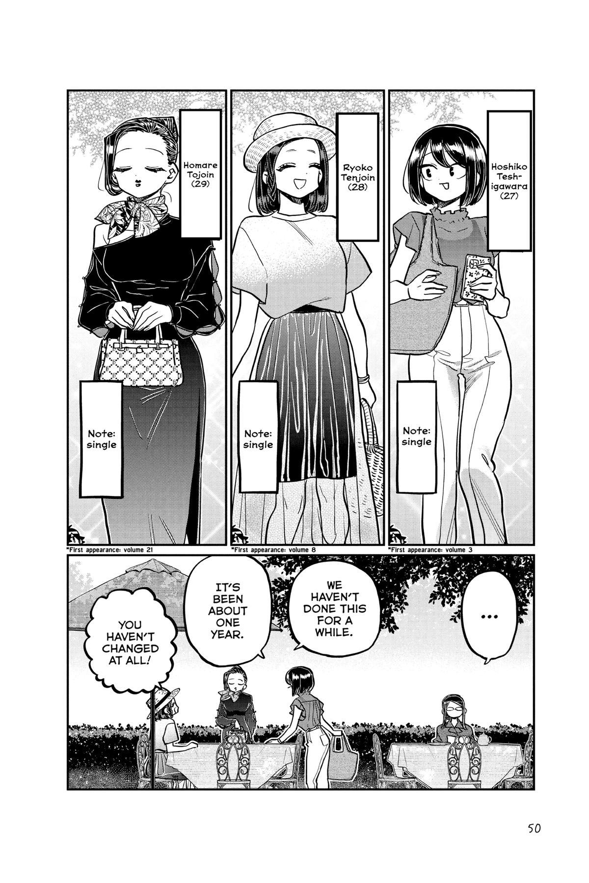 Komi Can’t Communicate Chapter 367