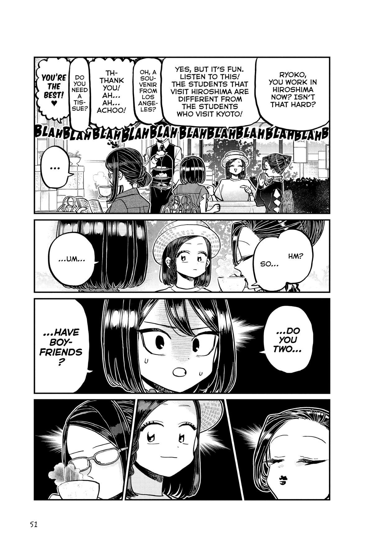 Komi Can’t Communicate Chapter 367