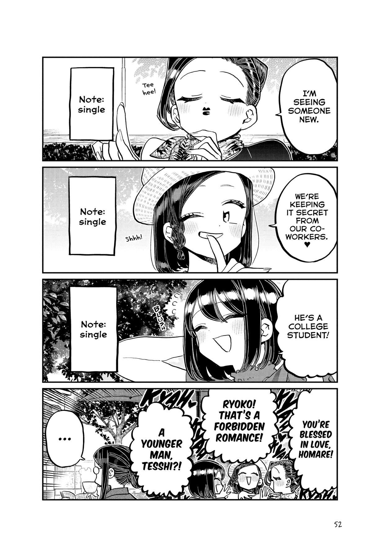 Komi Can’t Communicate Chapter 367