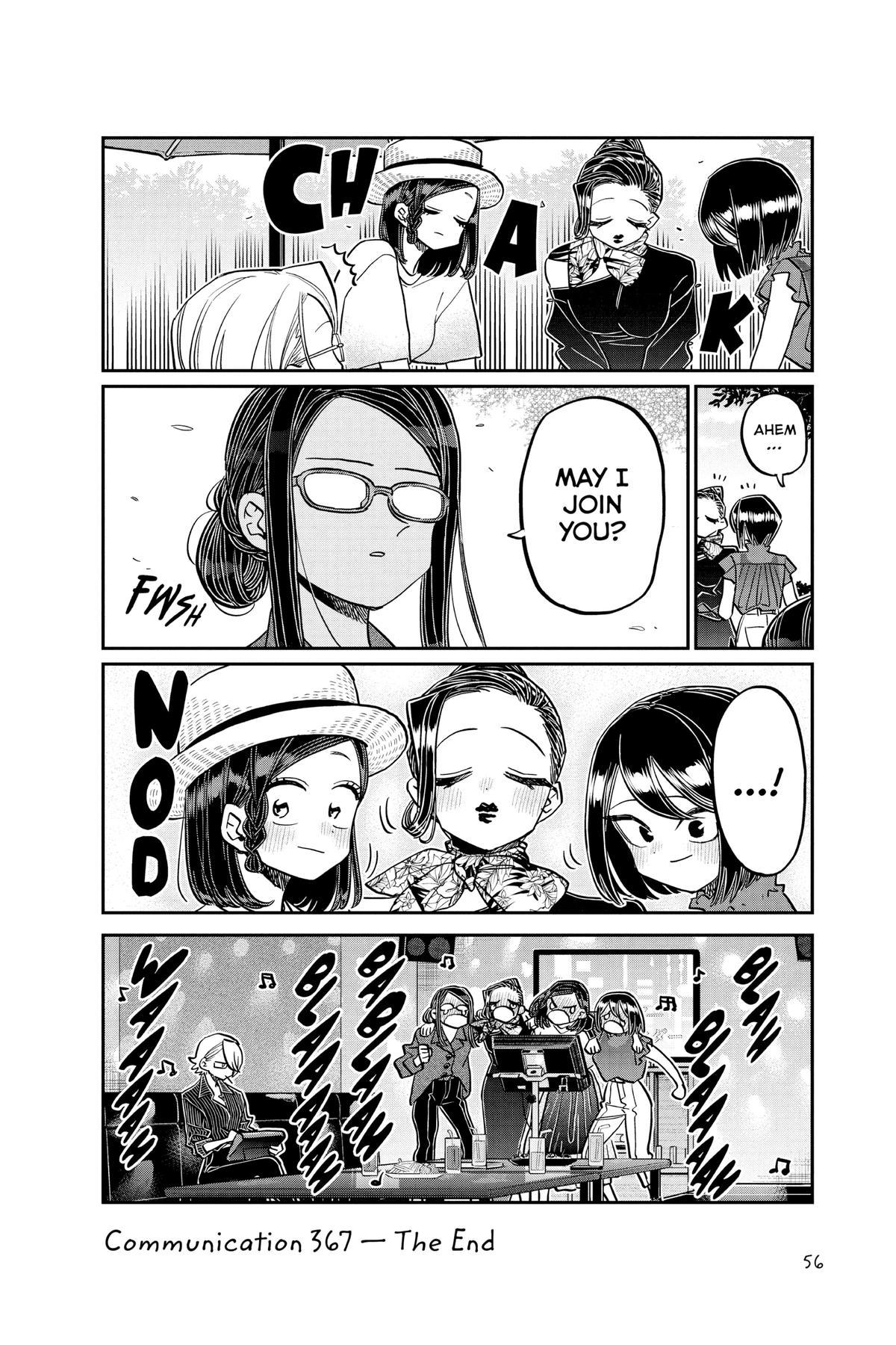 Komi Can’t Communicate Chapter 367
