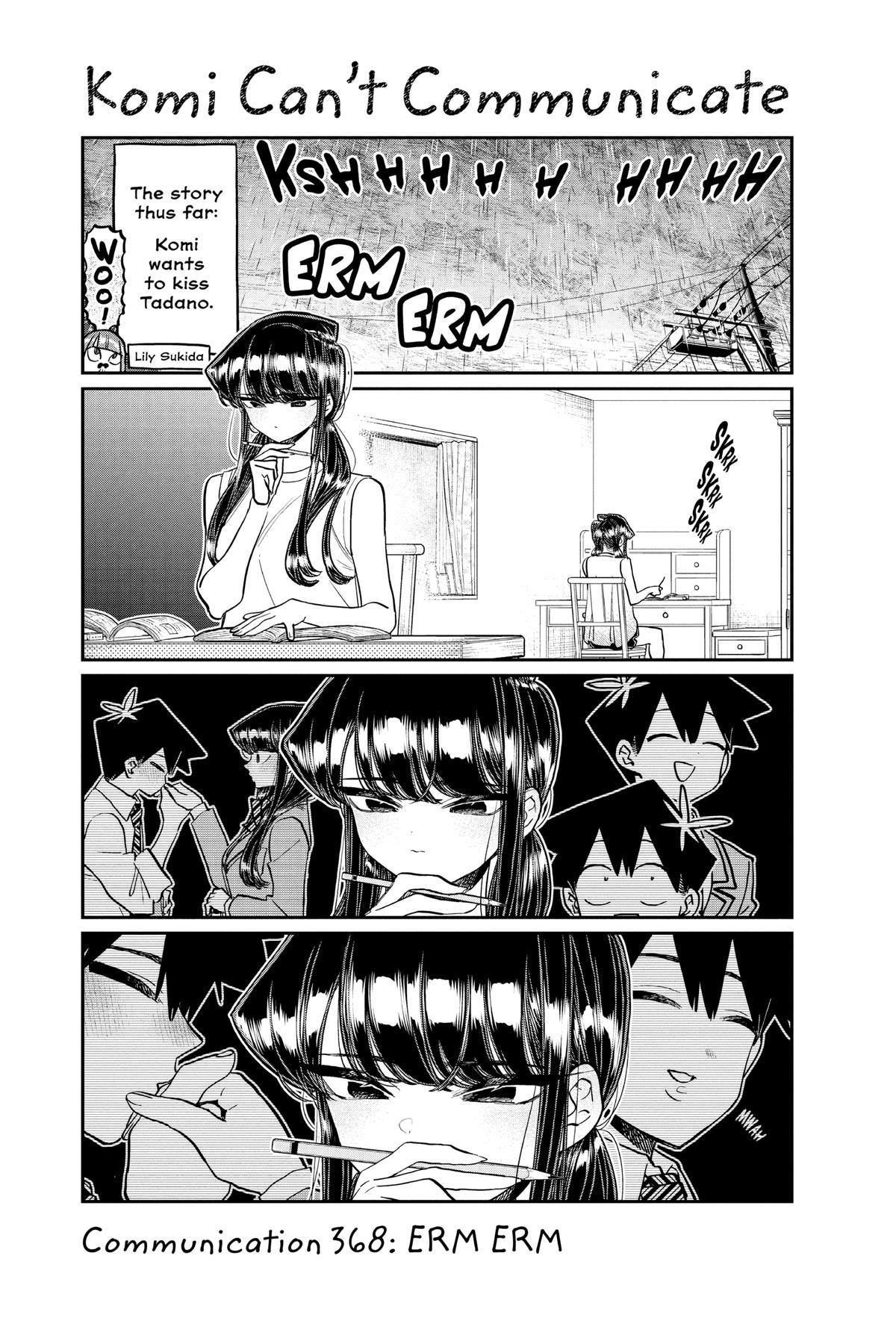 Komi Can’t Communicate Chapter 368