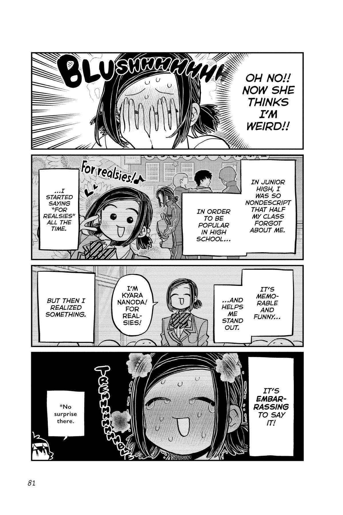 Komi Can’t Communicate Chapter 369