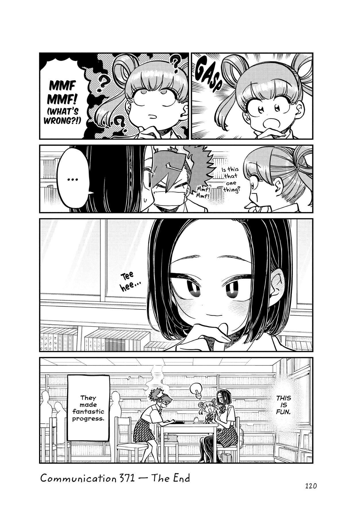 Komi Can’t Communicate Chapter 371