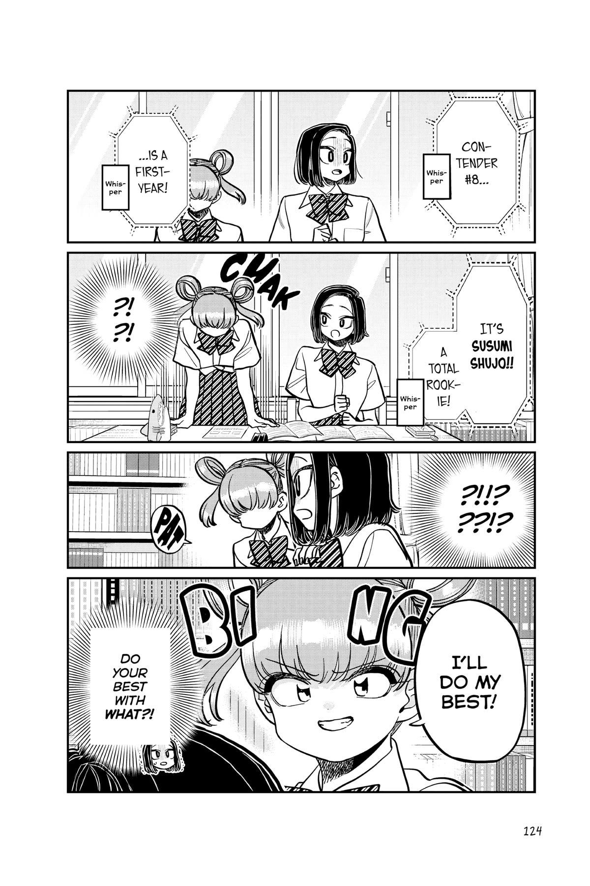 Komi Can’t Communicate Chapter 372