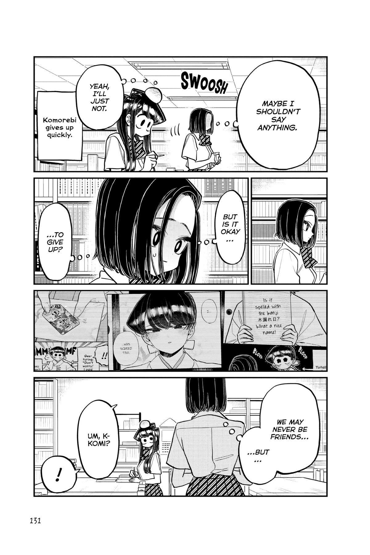 Komi Can’t Communicate Chapter 372