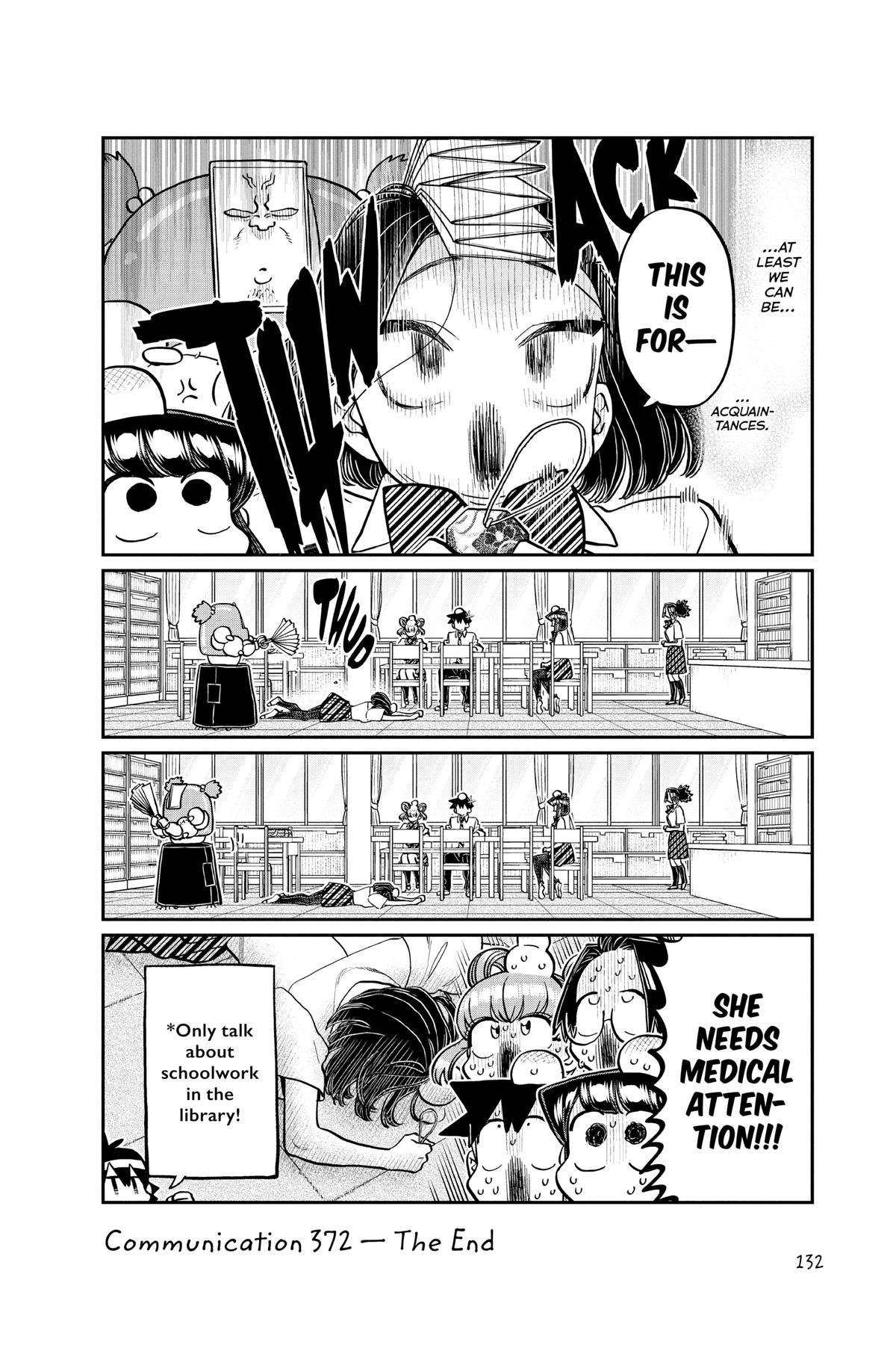 Komi Can’t Communicate Chapter 372