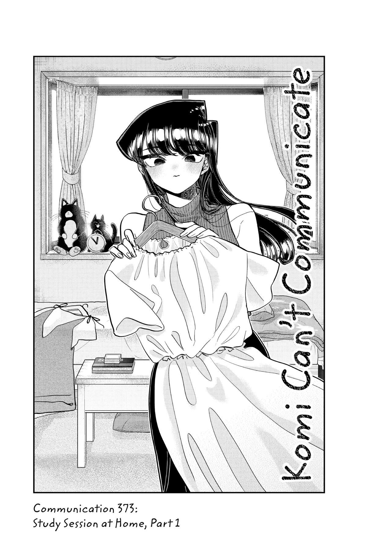 Komi Can’t Communicate Chapter 373