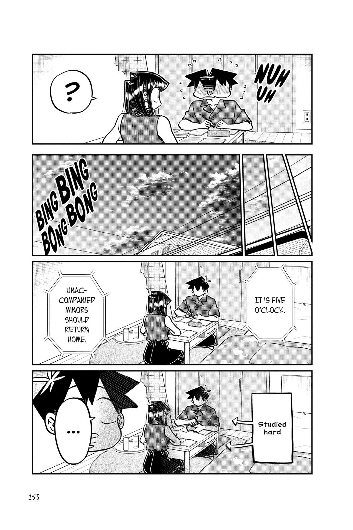 Komi Can’t Communicate Chapter 374
