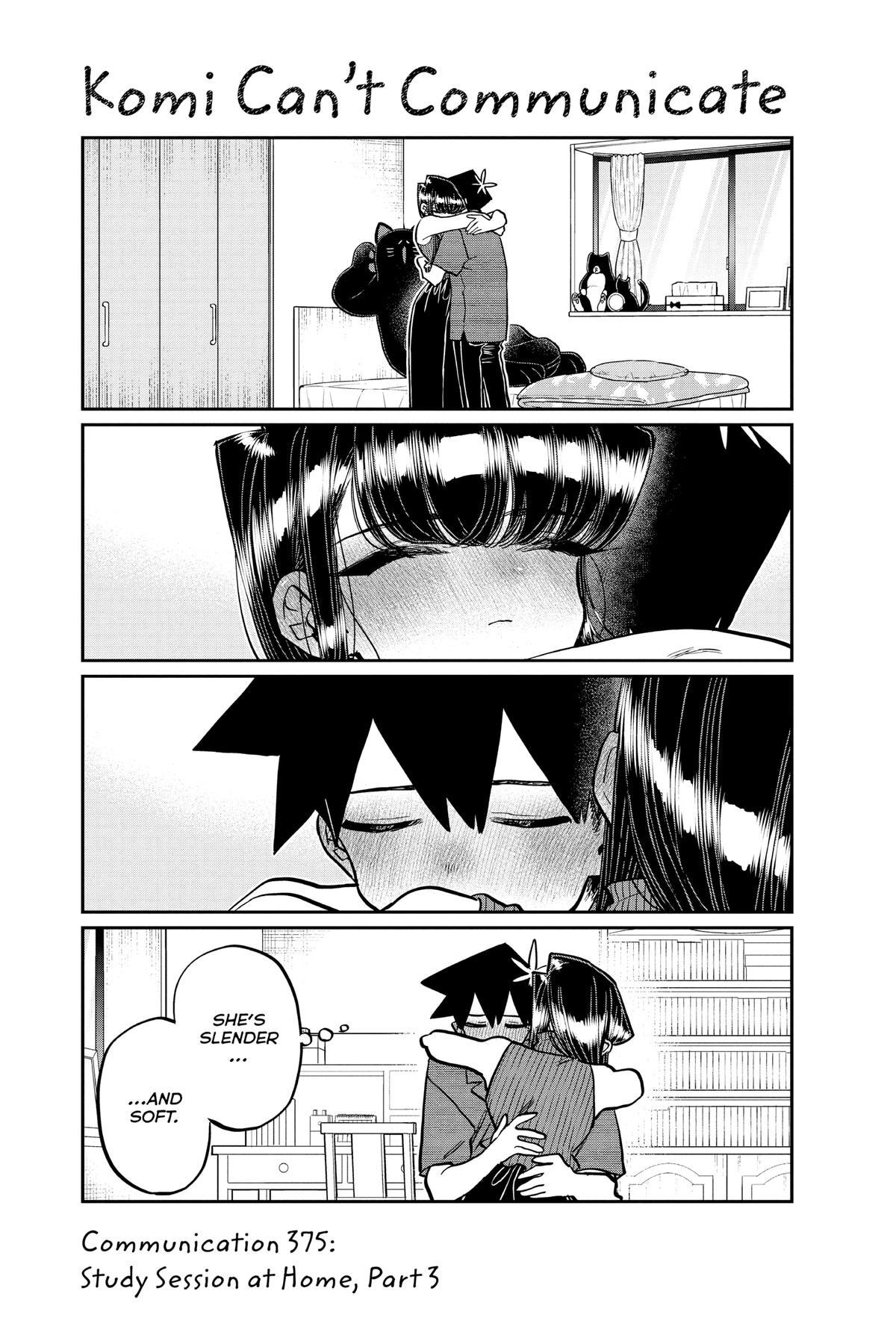 Komi Can’t Communicate Chapter 375