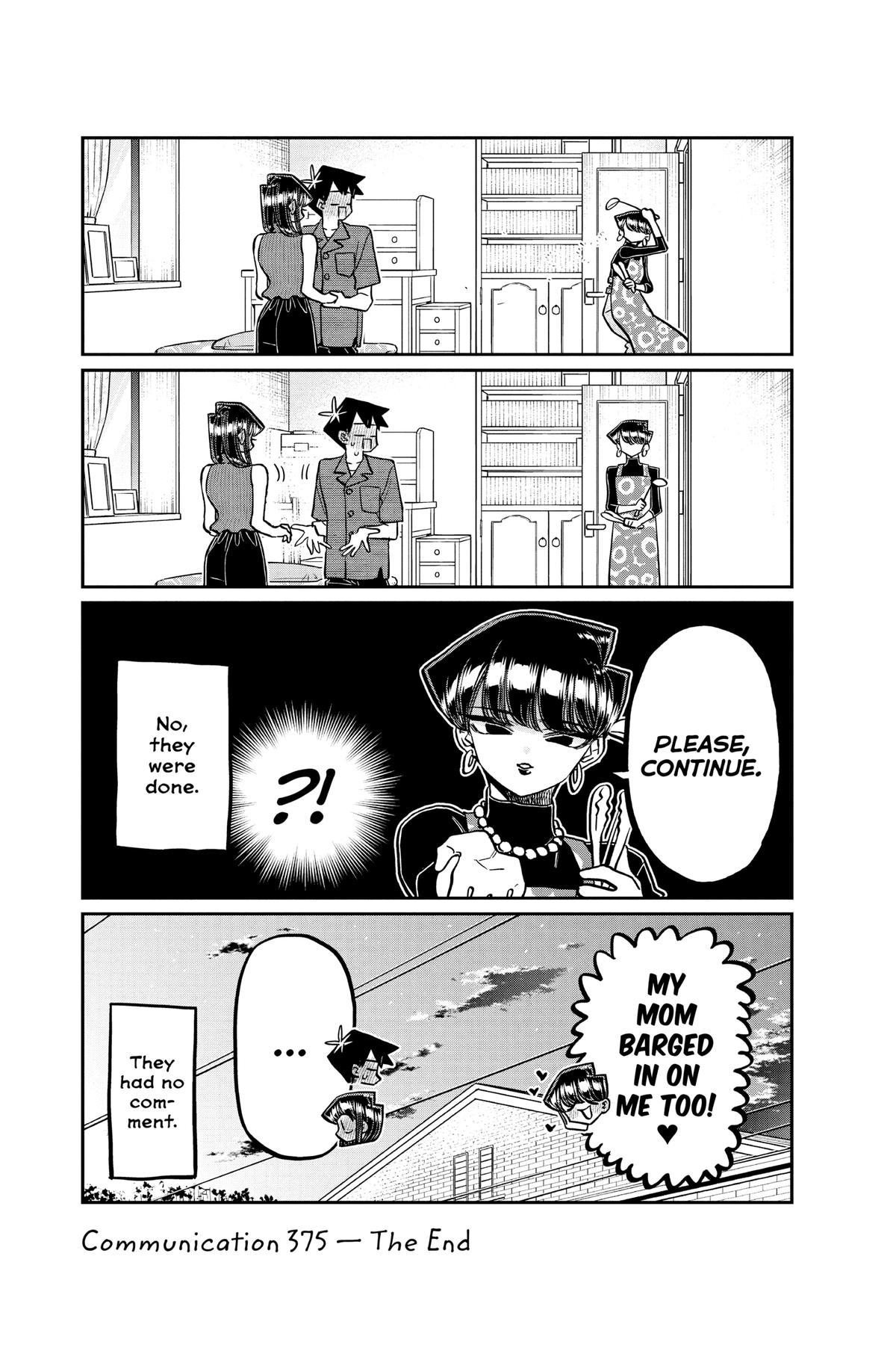 Komi Can’t Communicate Chapter 375