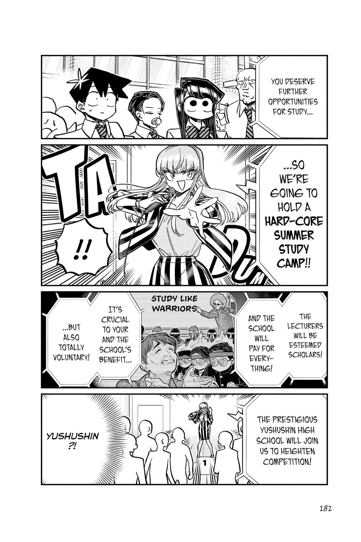 Komi Can’t Communicate Chapter 376