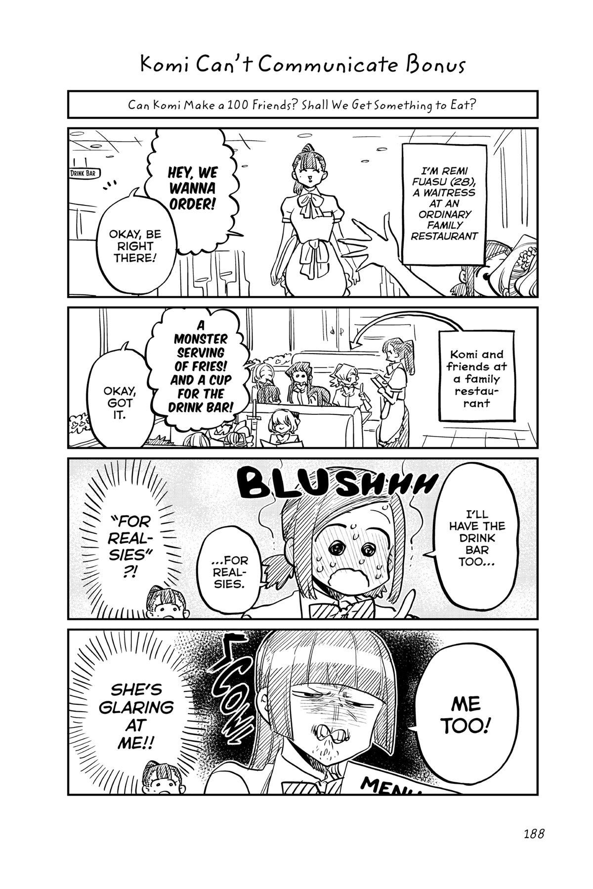 Komi Can’t Communicate Chapter 376