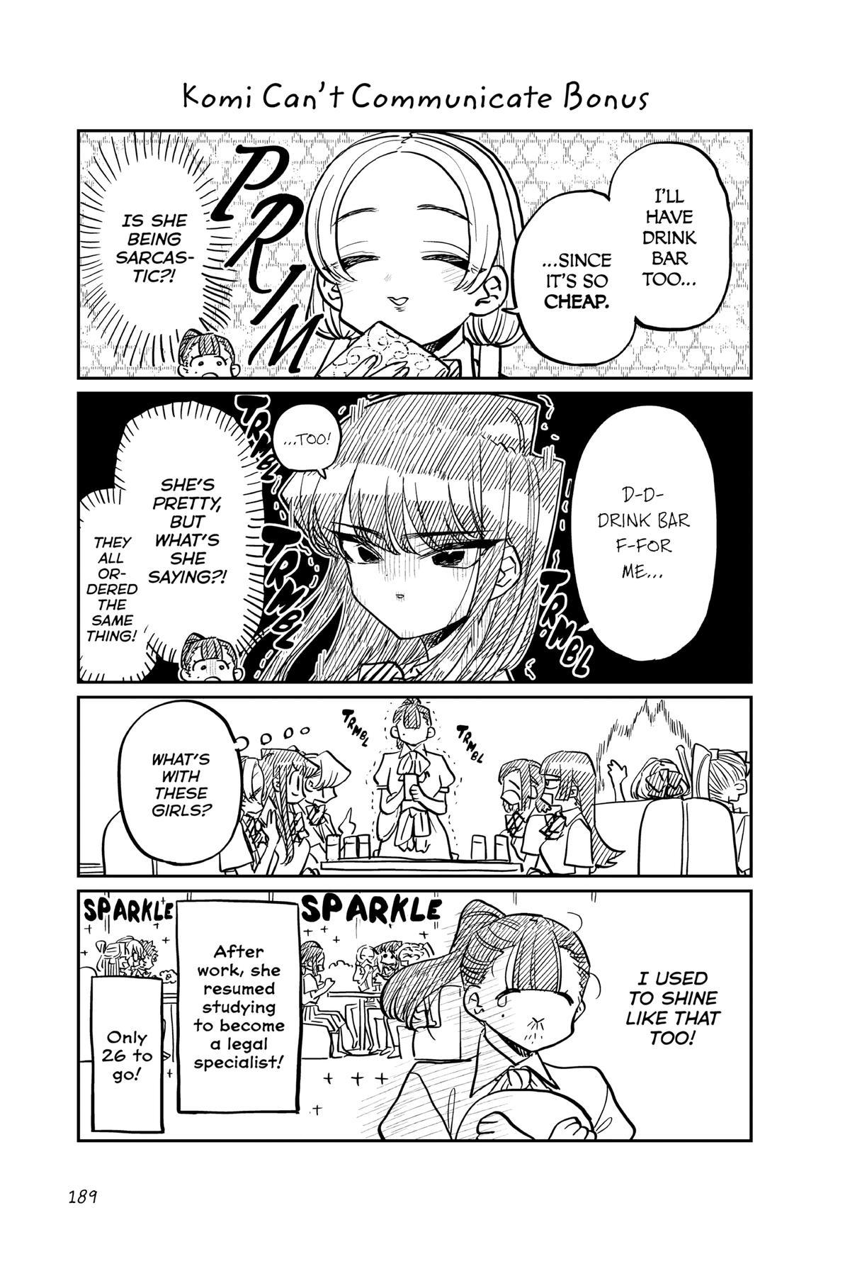 Komi Can’t Communicate Chapter 376