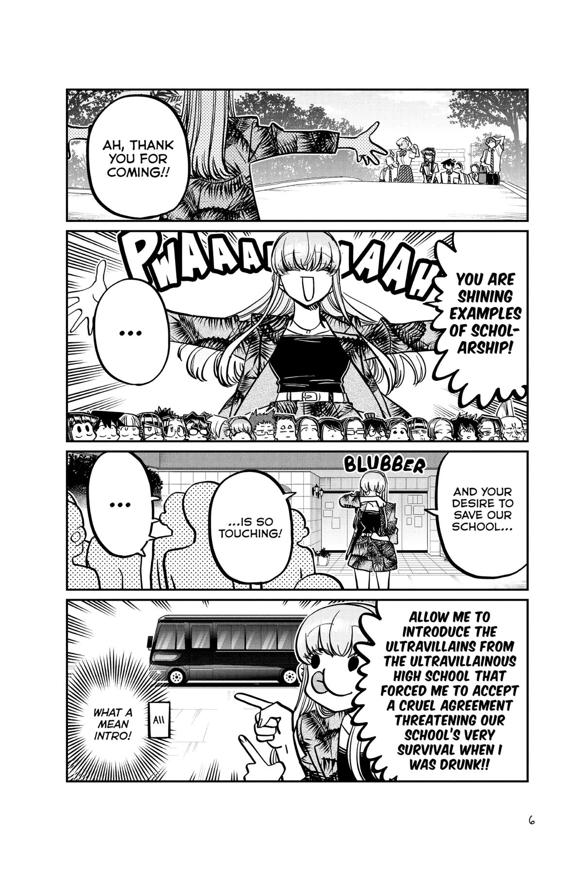 Komi Can’t Communicate Chapter 377