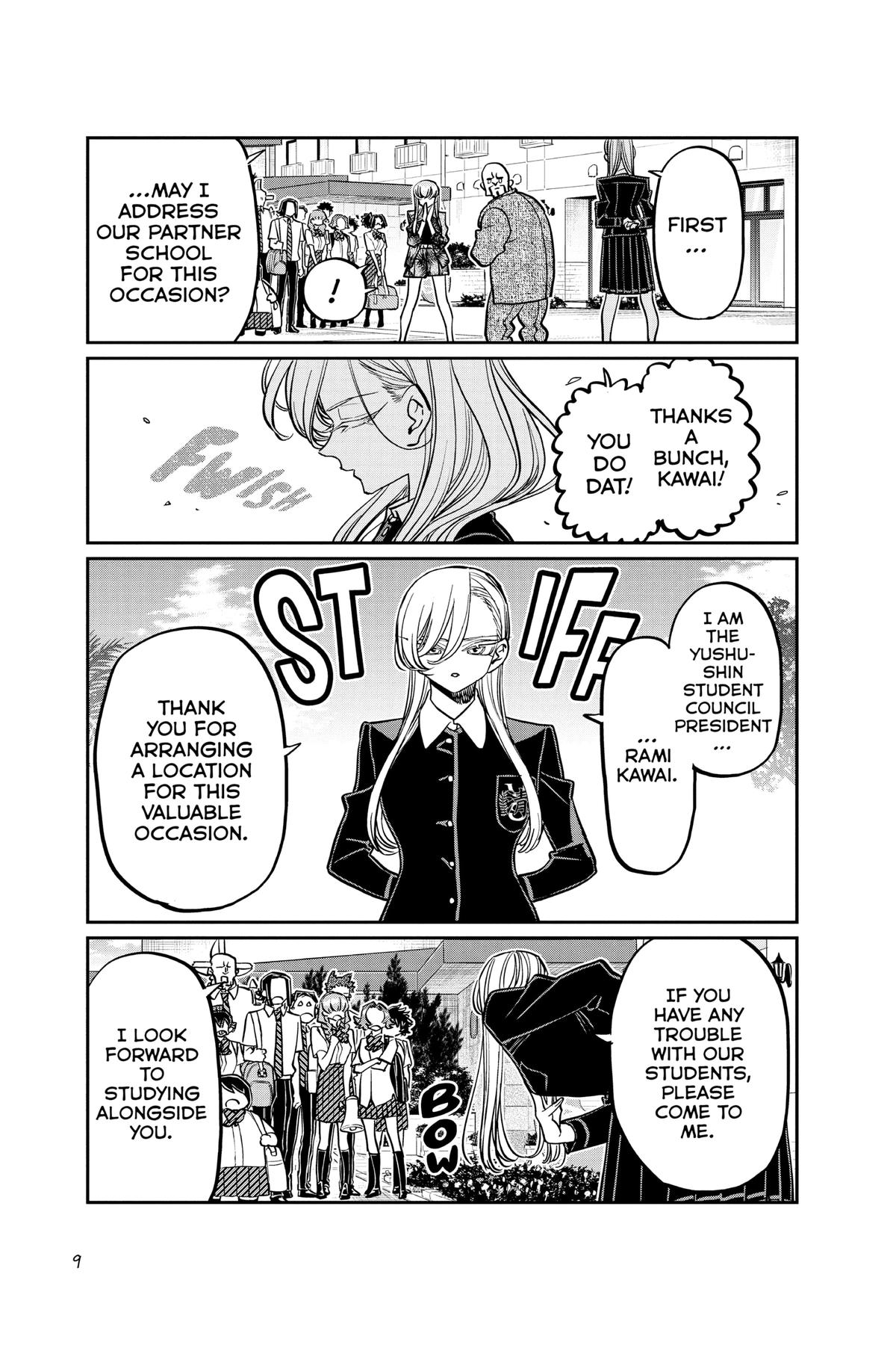 Komi Can’t Communicate Chapter 377