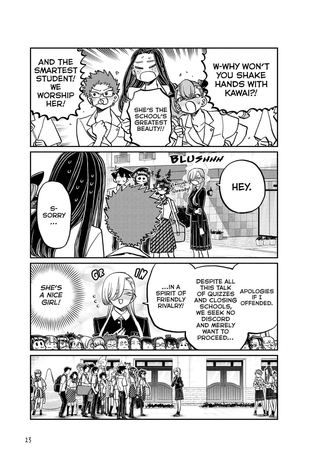 Komi Can’t Communicate Chapter 377