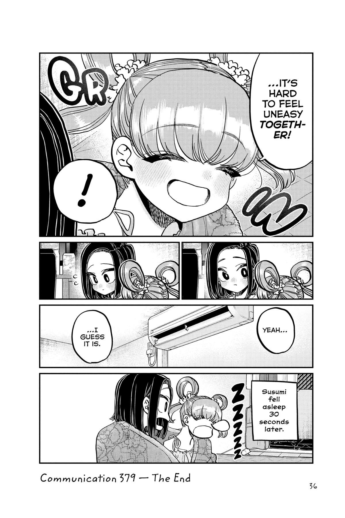 Komi Can’t Communicate Chapter 379