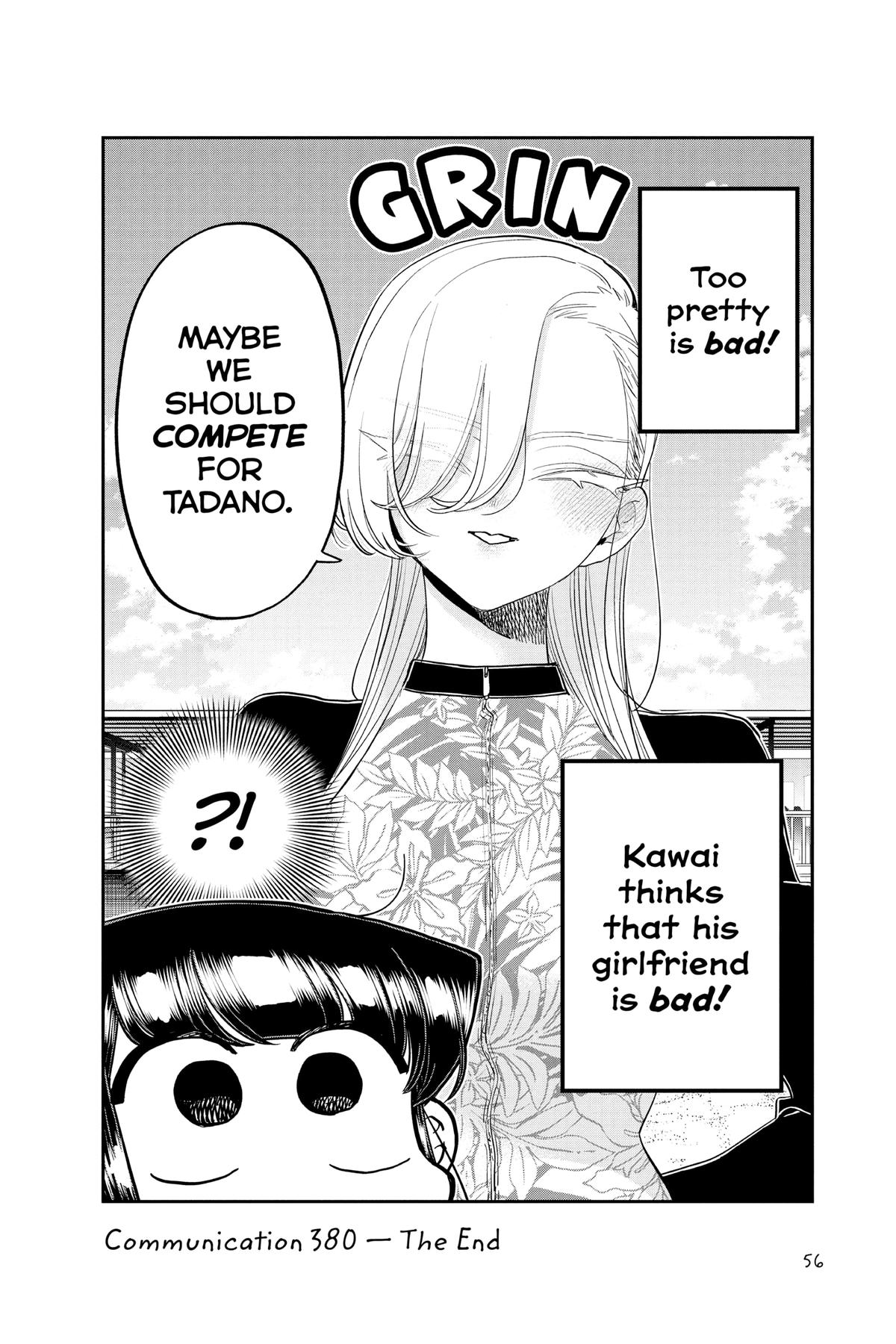 Komi Can’t Communicate Chapter 380